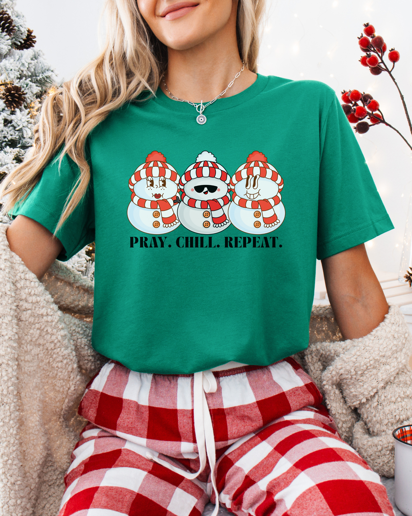 Pray, Chill, Repeat (Unisex Tee)