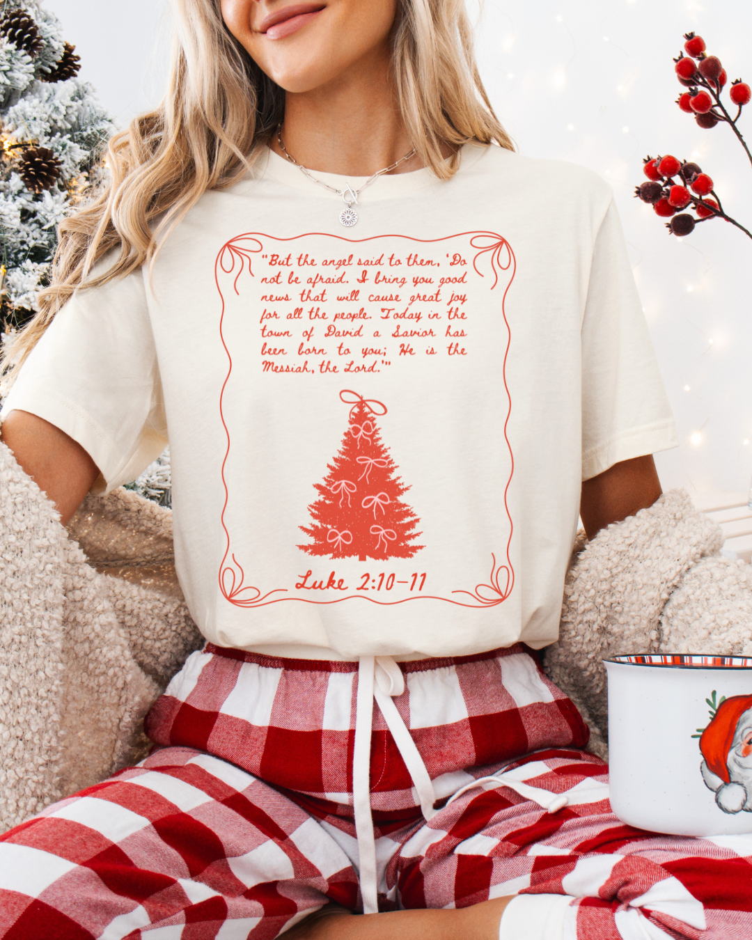 Scripture Christmas Tree (Unisex Tee)