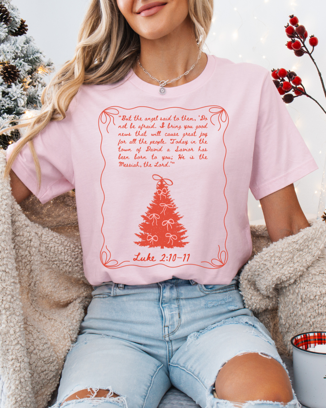 Scripture Christmas Tree (Unisex Tee)