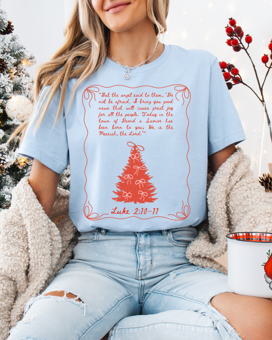 Scripture Christmas Tree (Unisex Tee)
