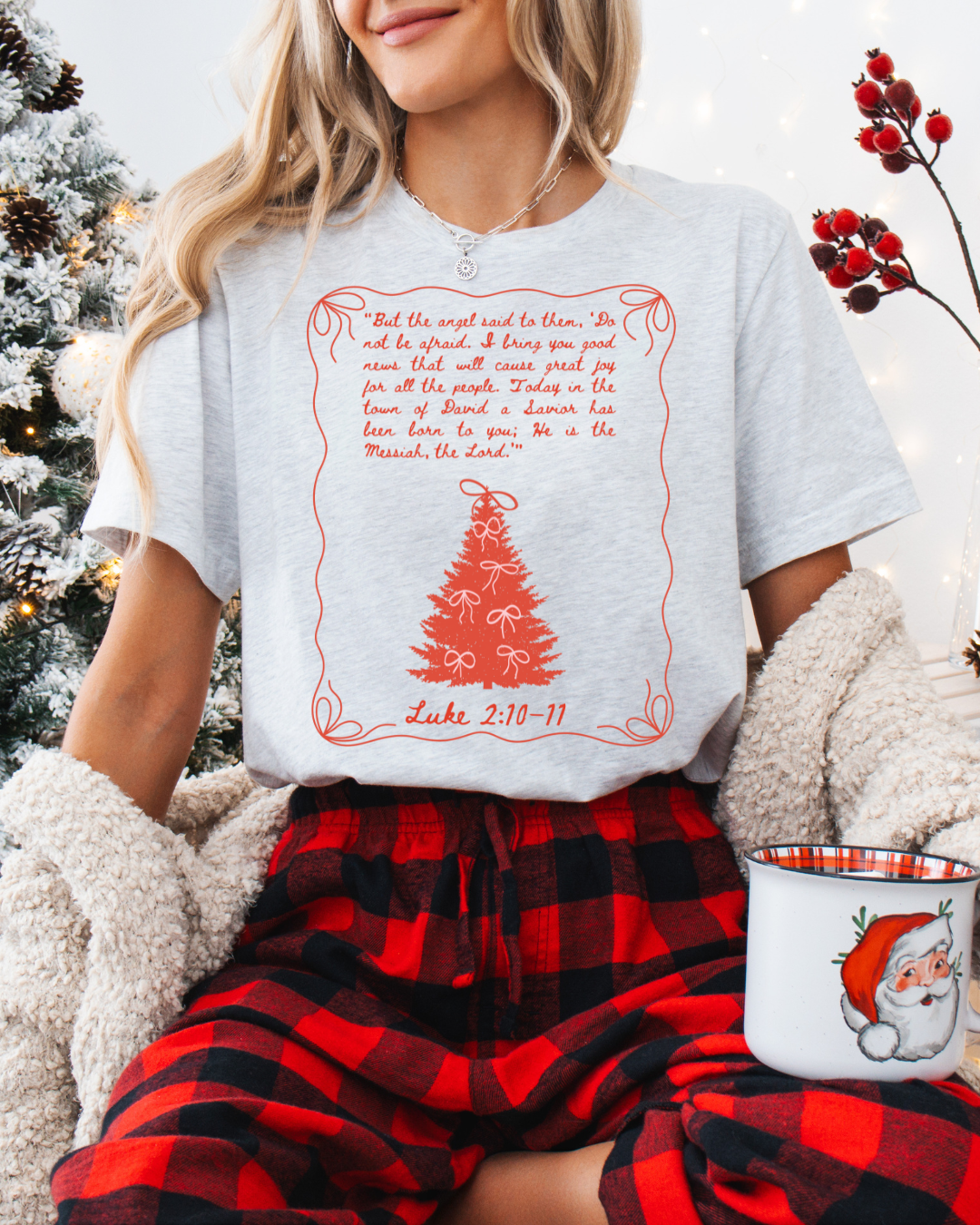 Scripture Christmas Tree (Unisex Tee)