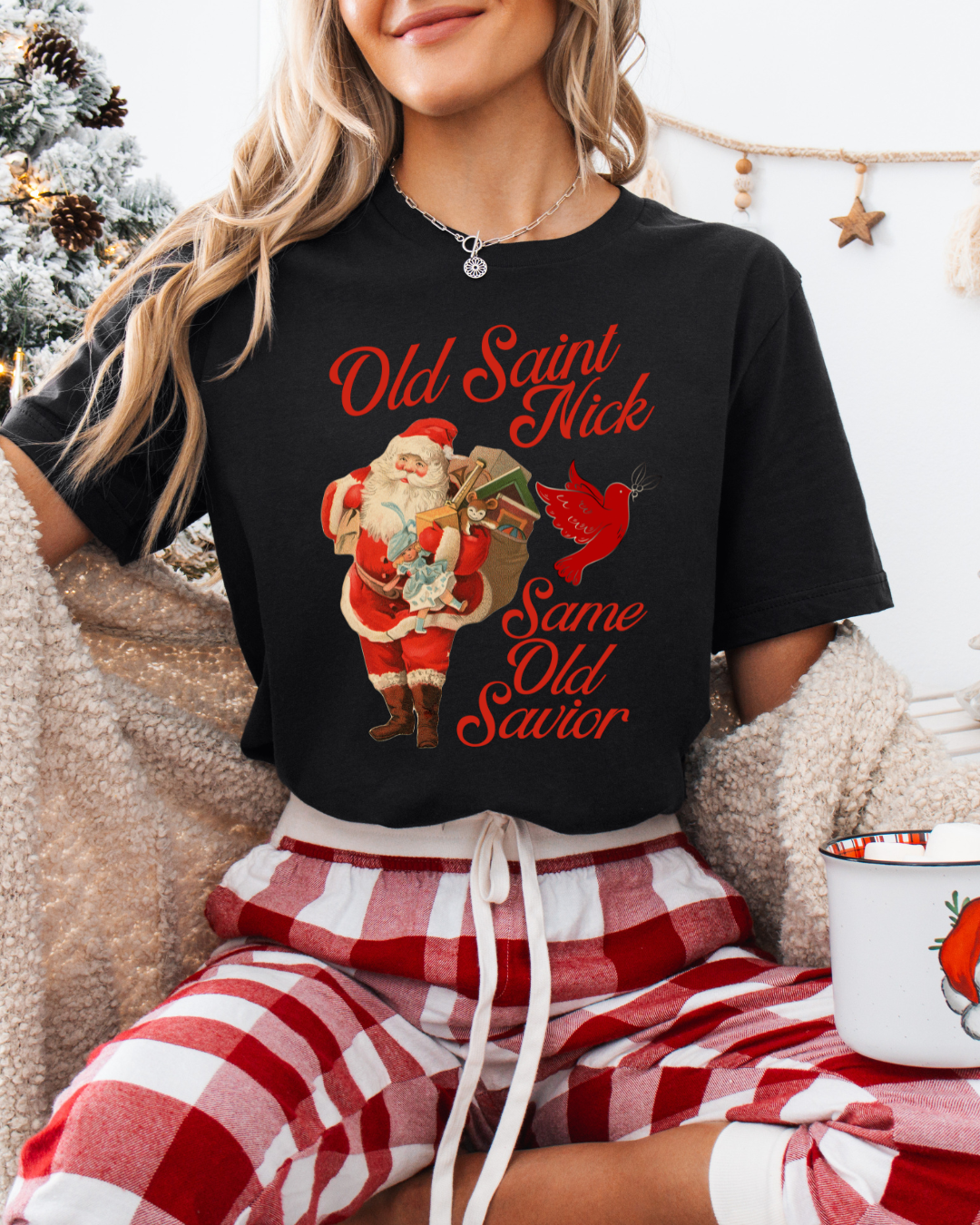 Old Saint Nick - (Unisex Jersey Short Sleeve Shirt)