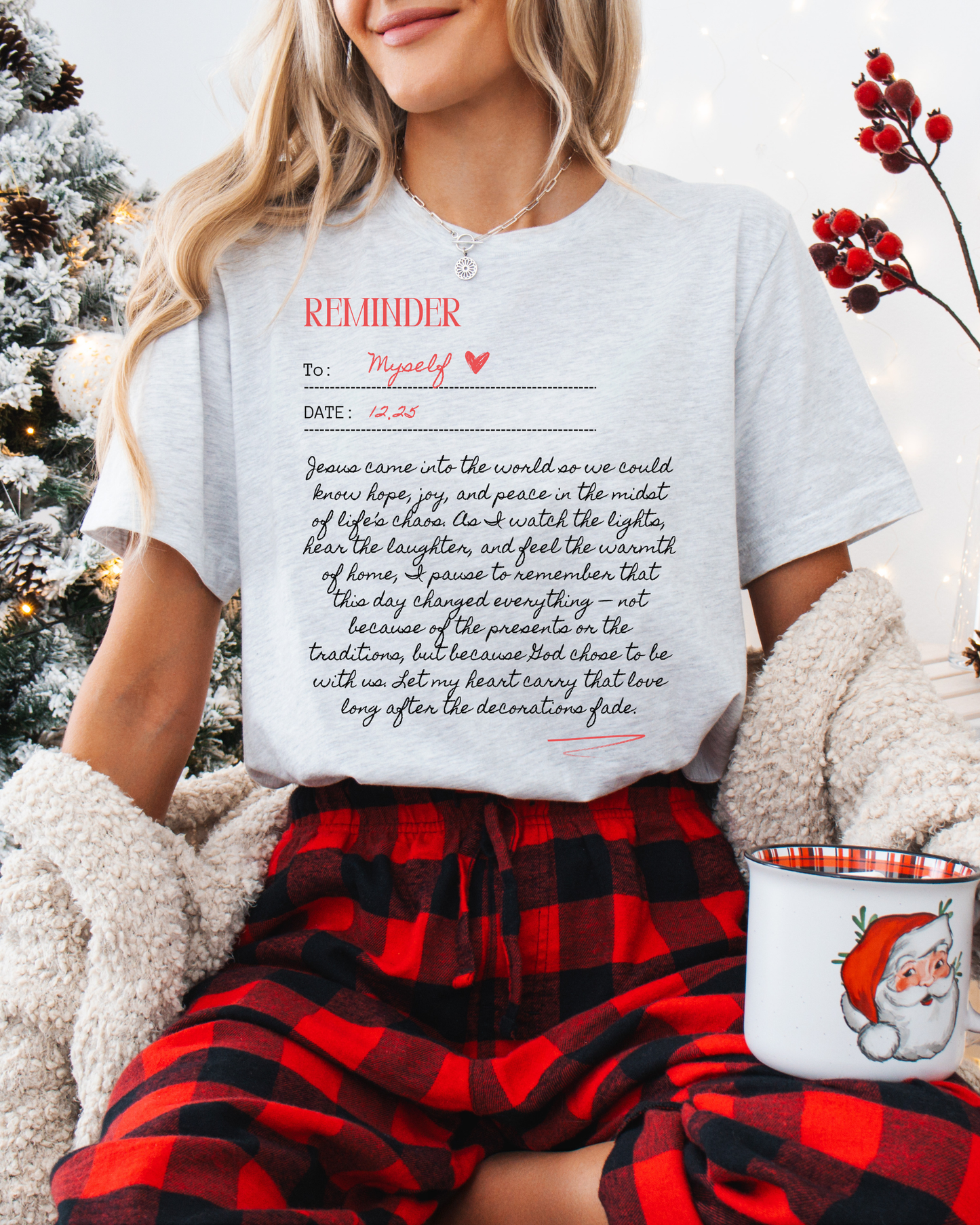 Personalized Reminder (Unisex Tee)