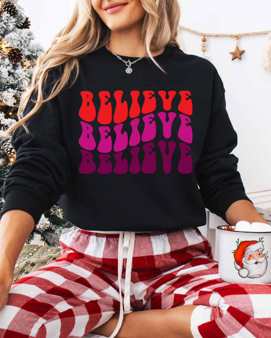 Believe (Unisex Heavy Blend™ Crewneck)