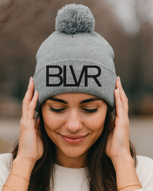 BLVR (Cozy Pom-Pom Knit Cap)