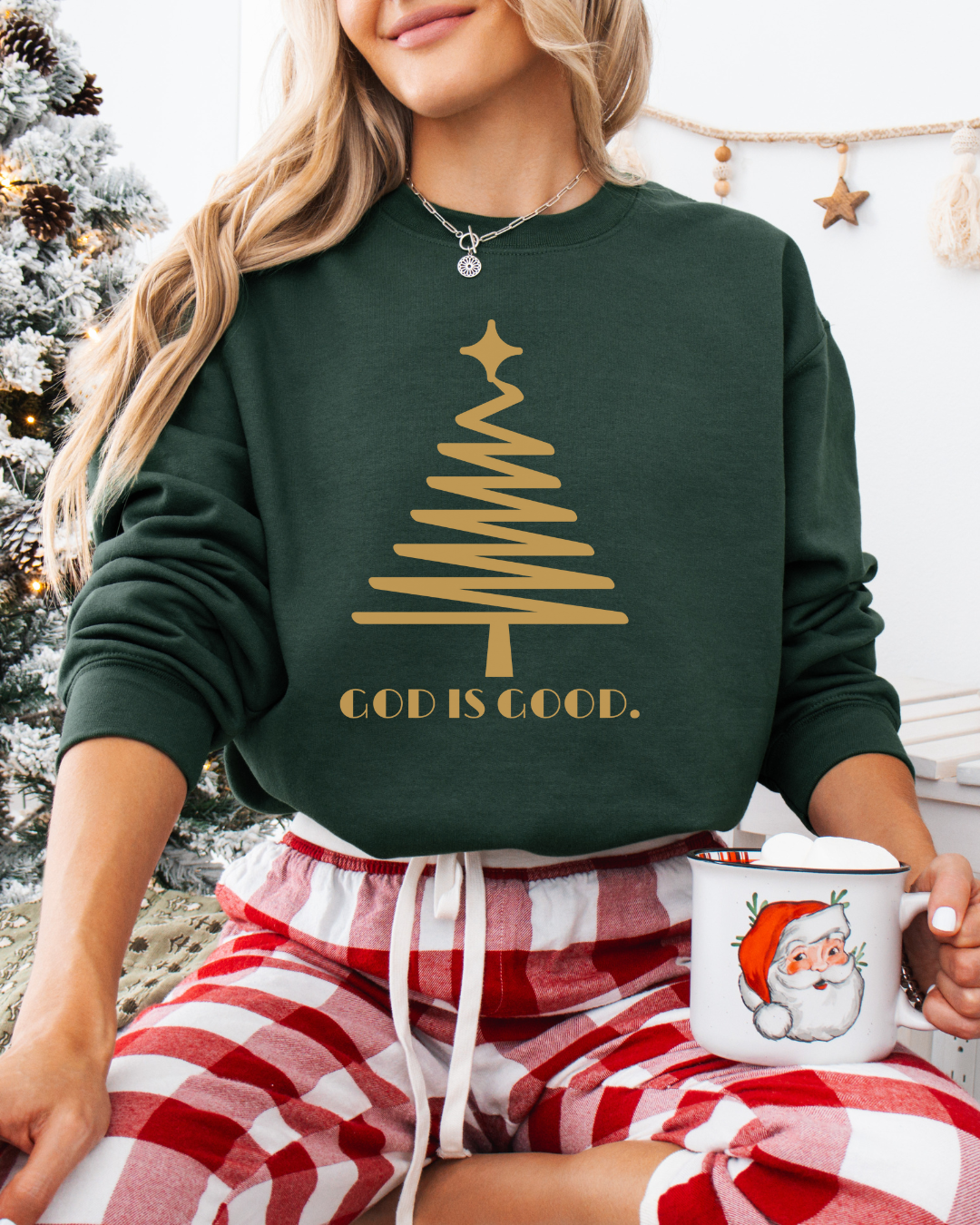 God Is Good (Unisex Heavy Blend Crewneck)