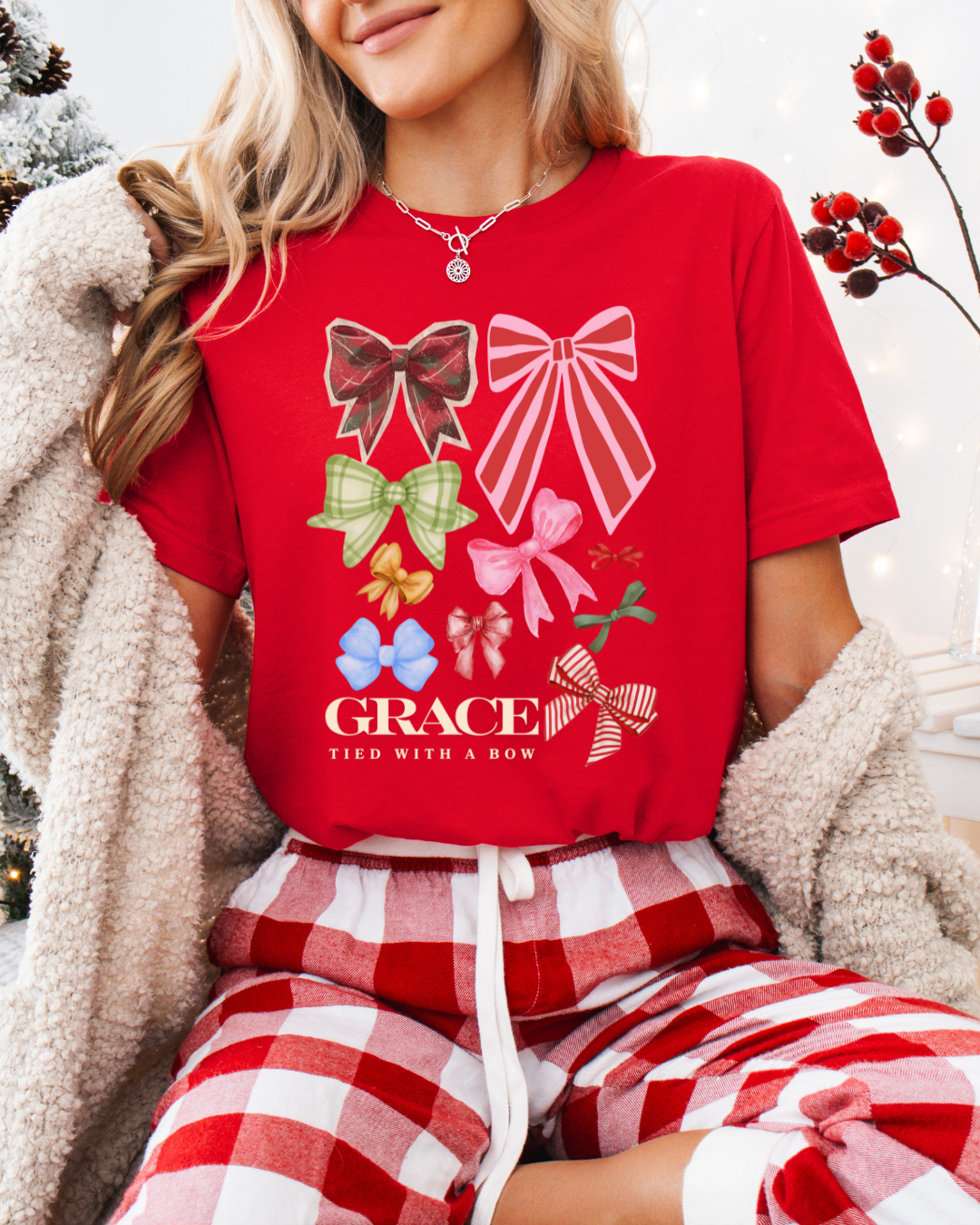 Graceful Bows (Unisex Short Sleeve)