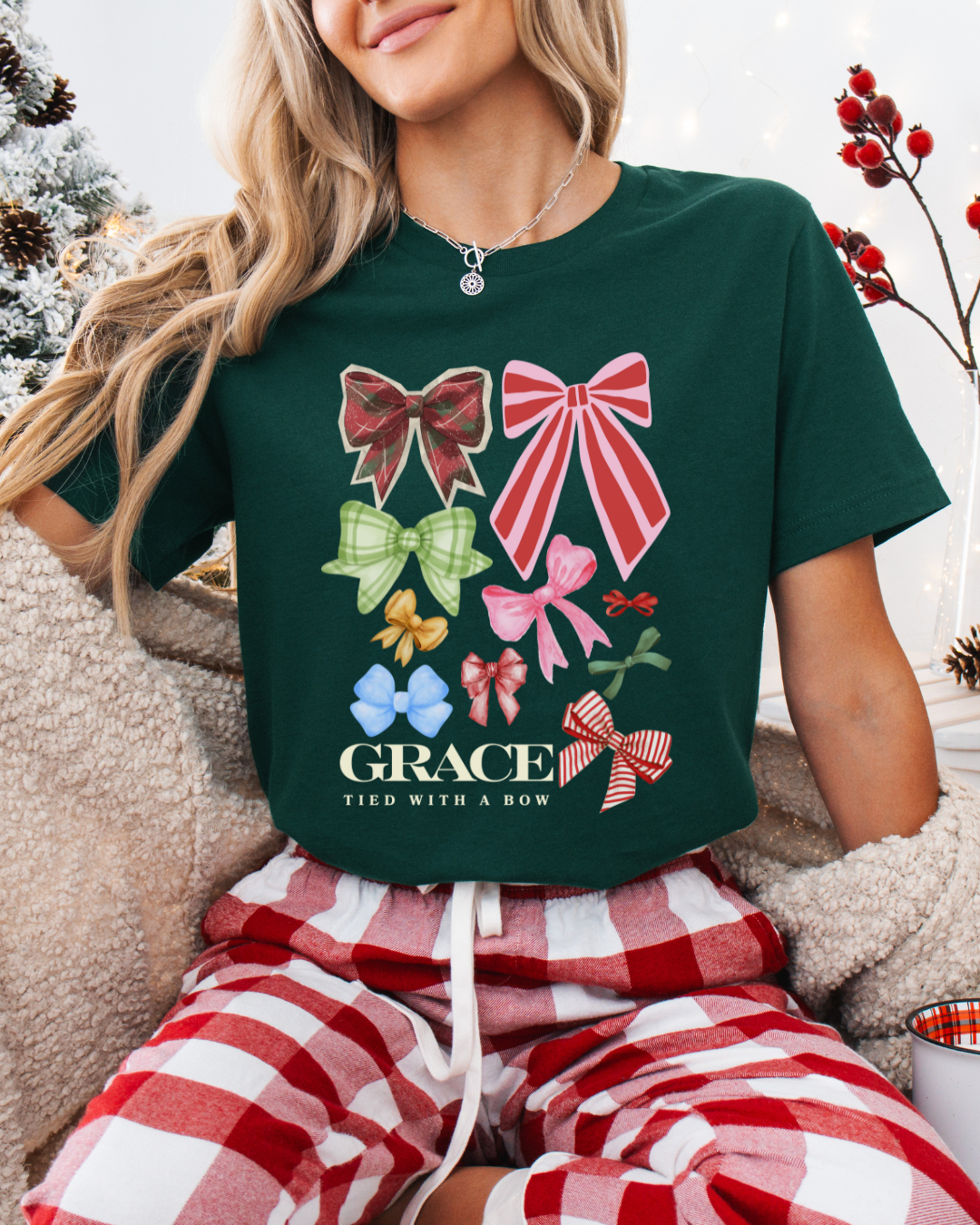 Graceful Bows (Unisex Short Sleeve)