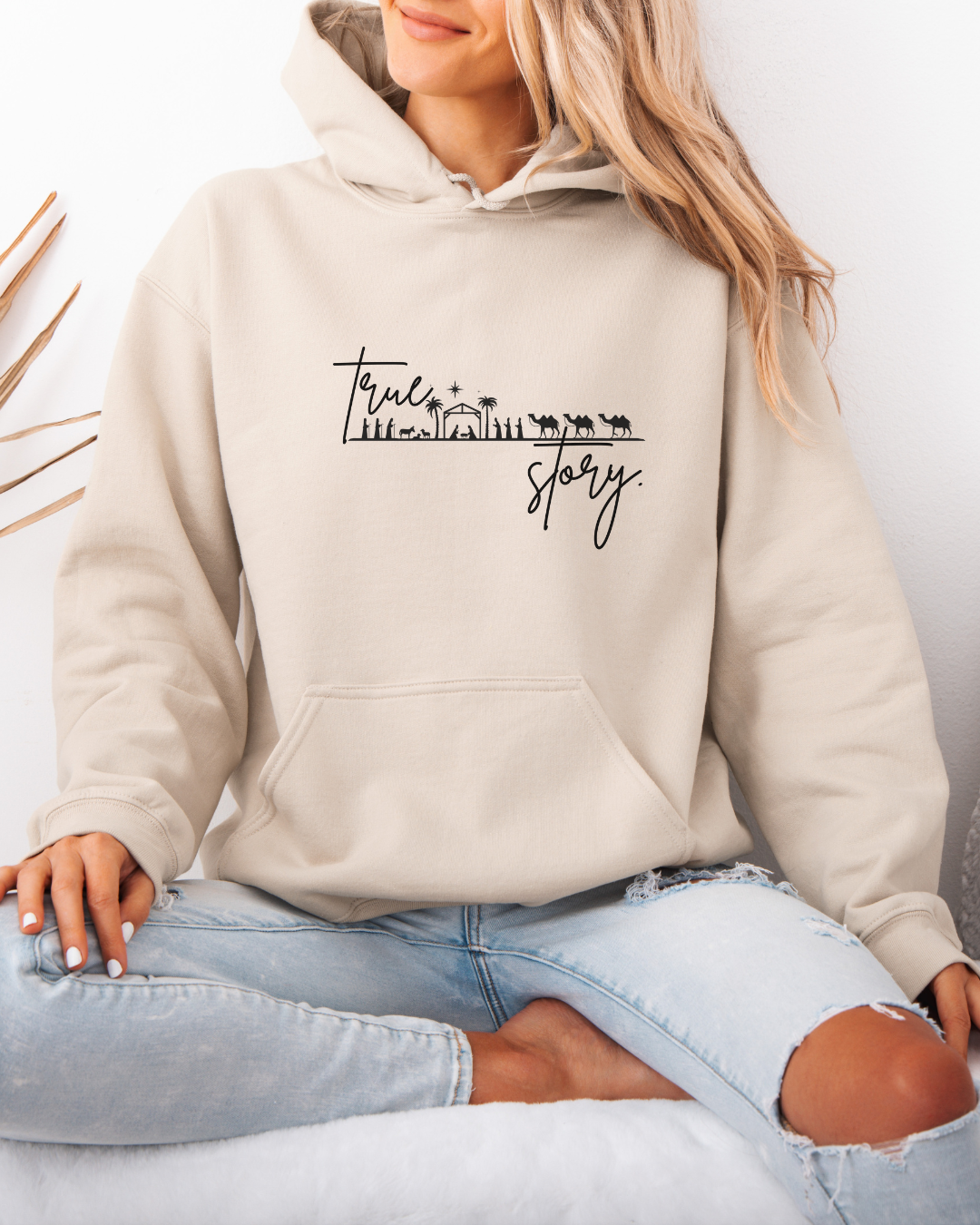 "True Story" (Heavy Blend Unisex Hoodie)