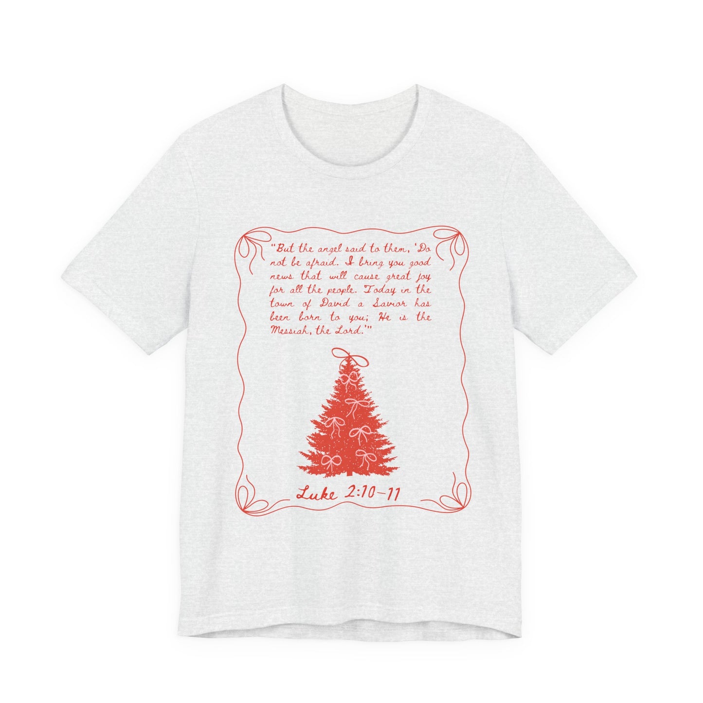 Scripture Christmas Tree (Unisex Tee)