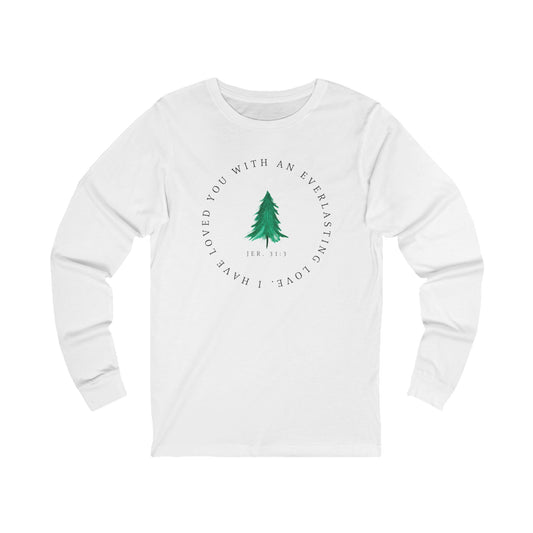 Evergreen Love (Unisex Jersey Long Sleeve Tee)