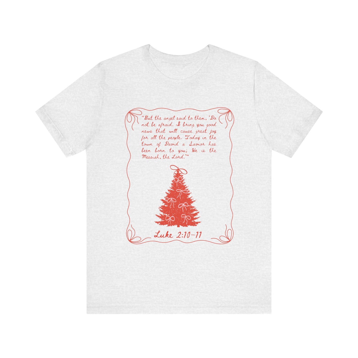 Scripture Christmas Tree (Unisex Tee)