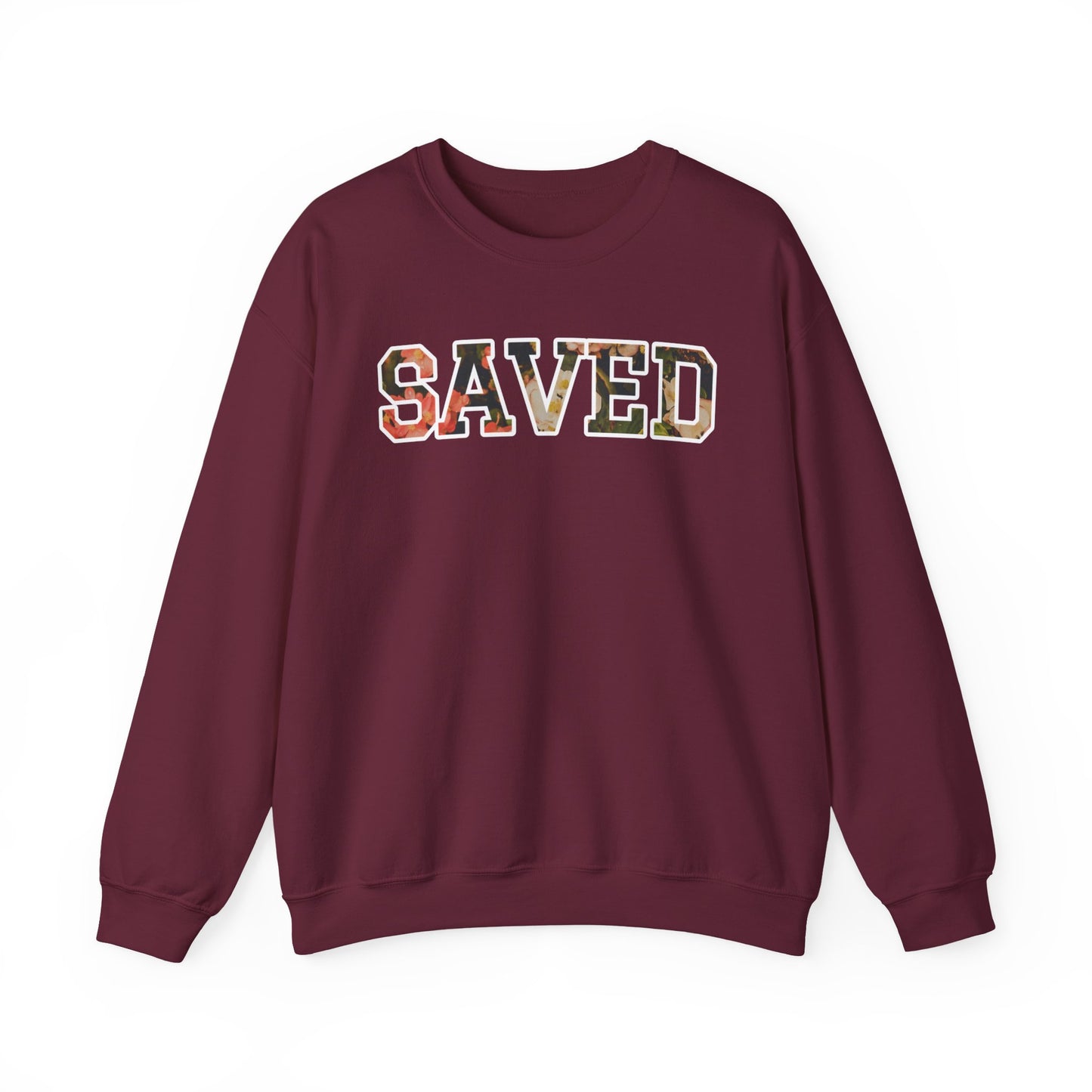 SAVED (Unisex Heavy Blend™ Crewneck Sweatshirt)