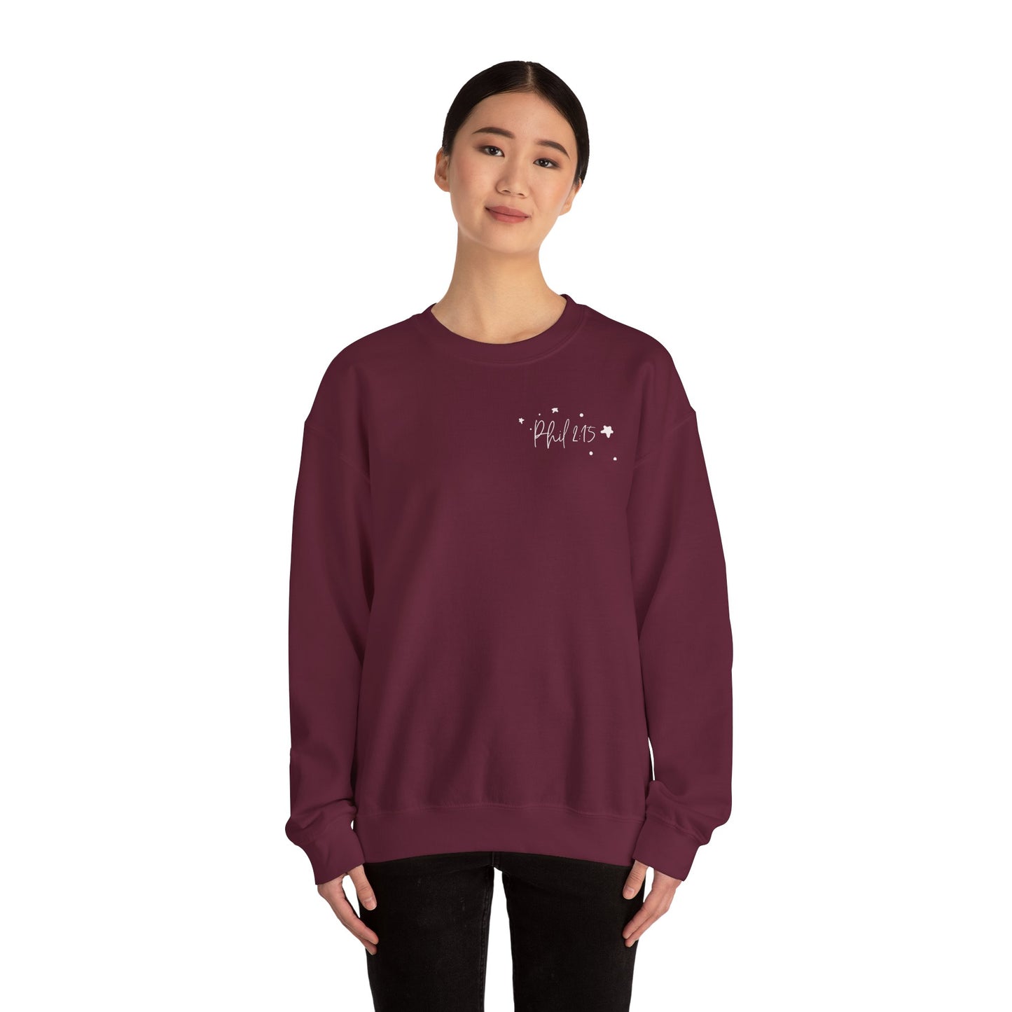 Shine like Stars (Unisex Heavy Blend™ Crewneck Sweatshirt)