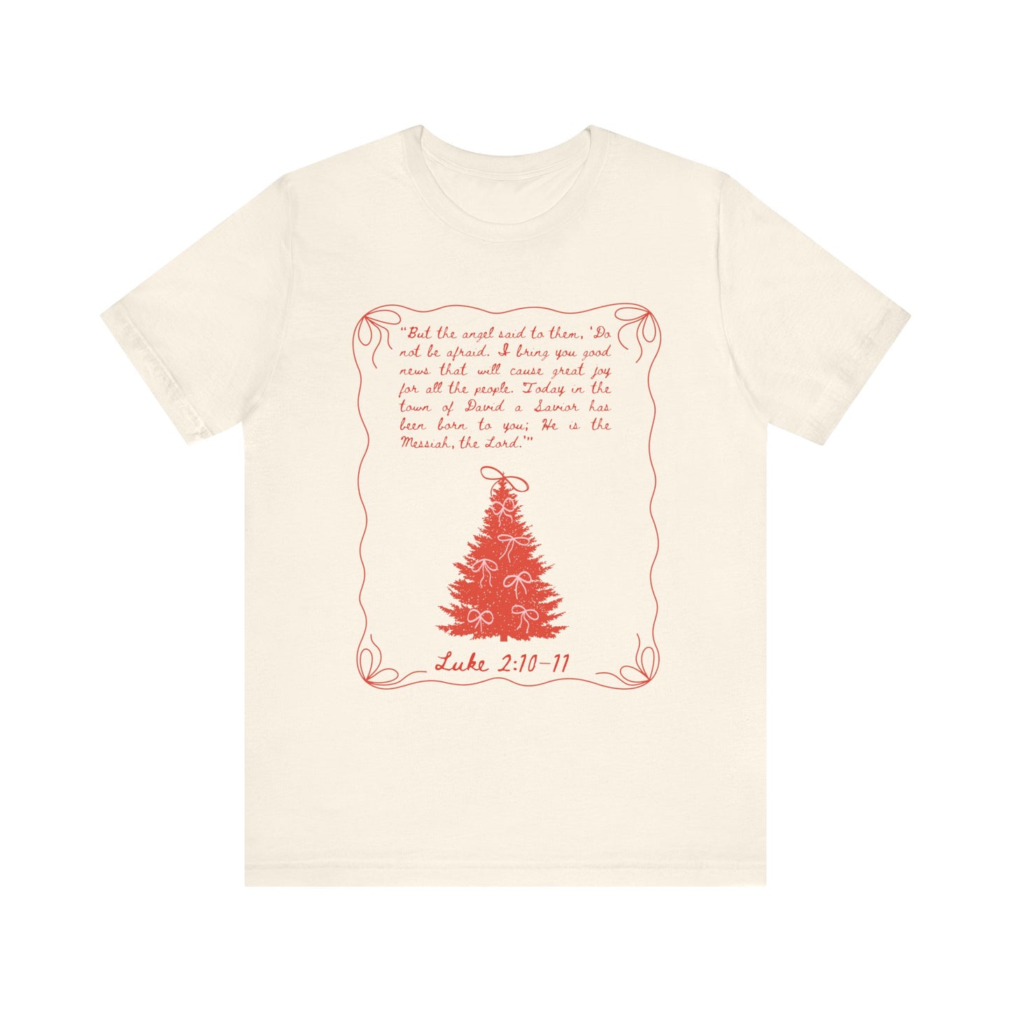 Scripture Christmas Tree (Unisex Tee)