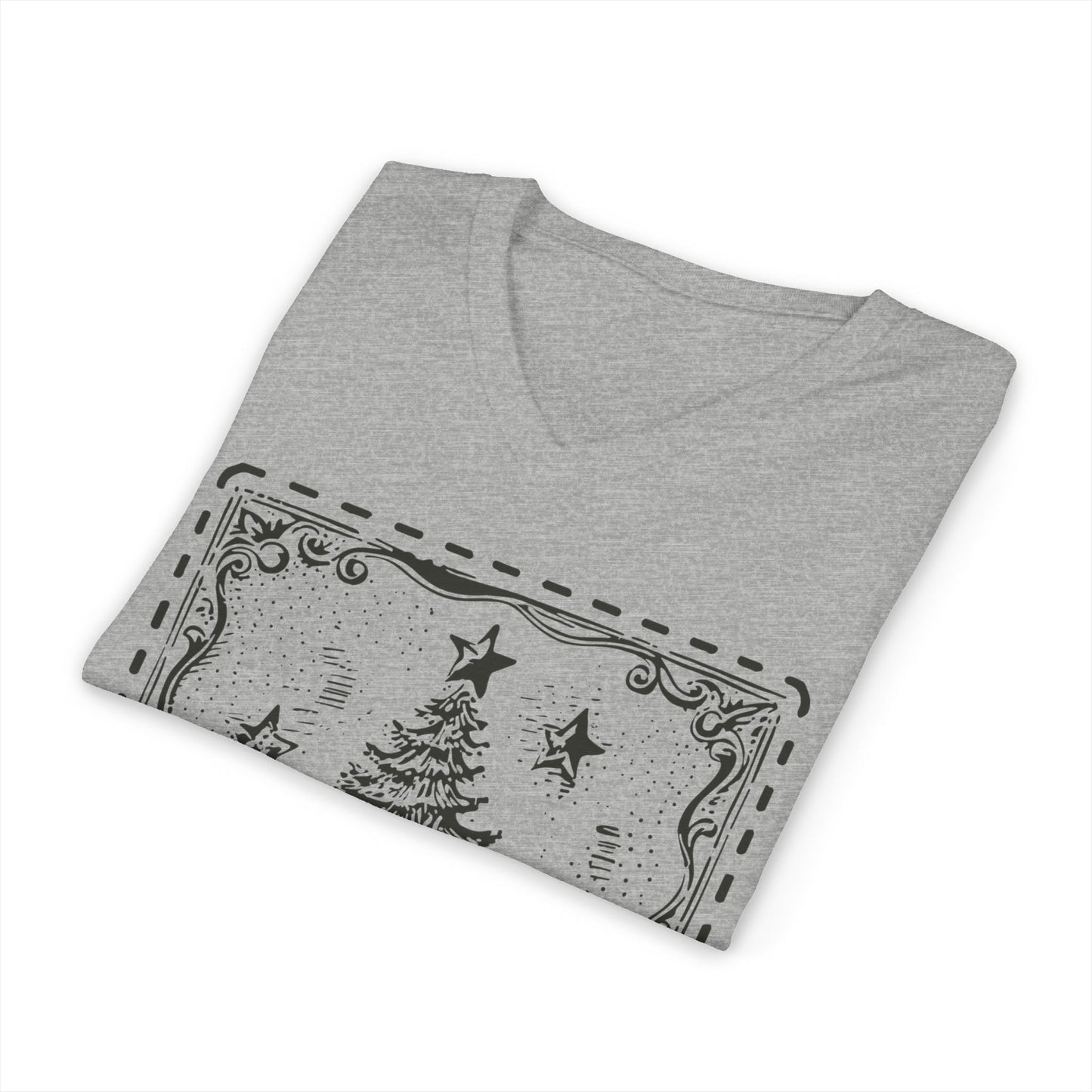 Rooted and Evergreen (Vintage Christmas V-Neck)