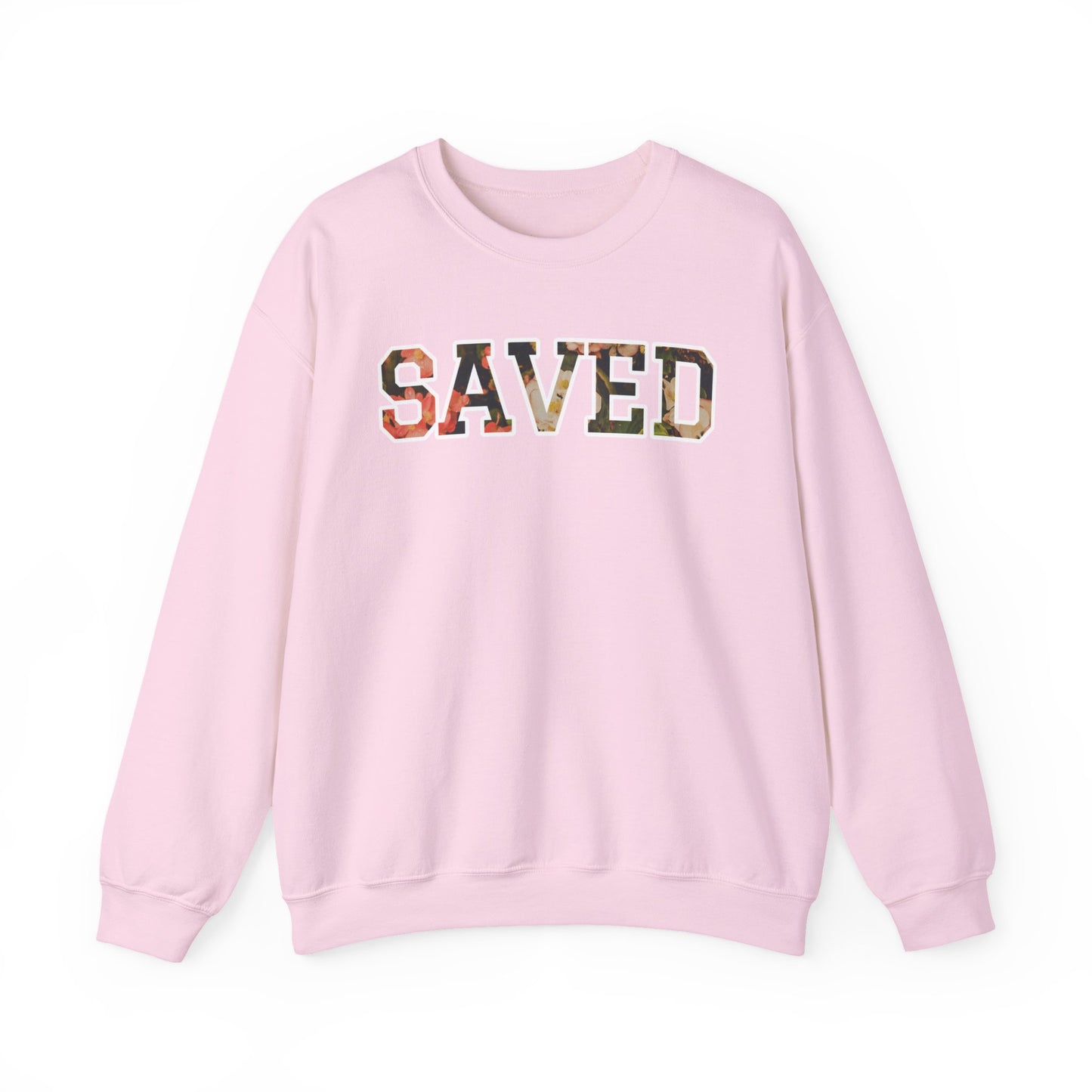 SAVED (Unisex Heavy Blend™ Crewneck Sweatshirt)
