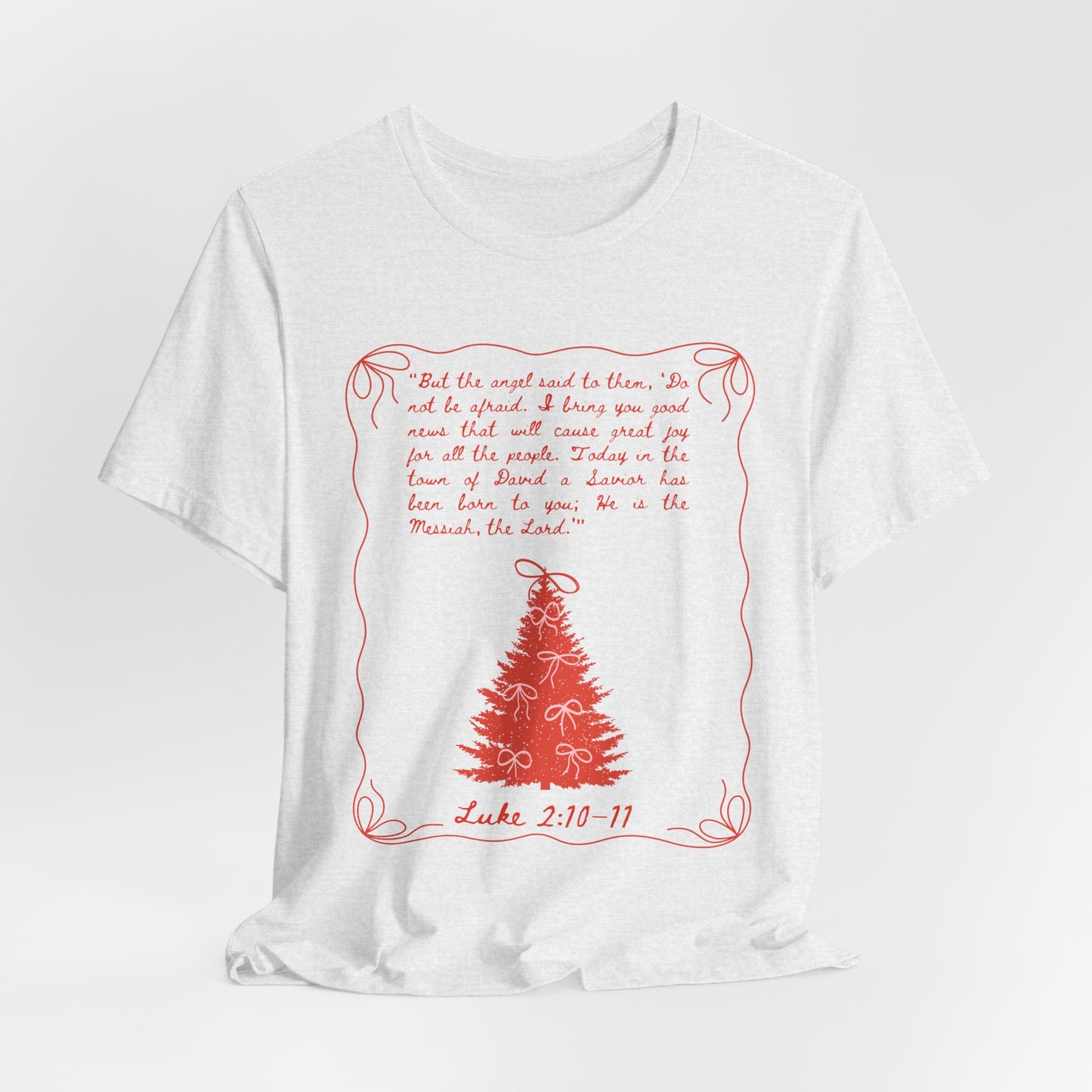 Scripture Christmas Tree (Unisex Tee)