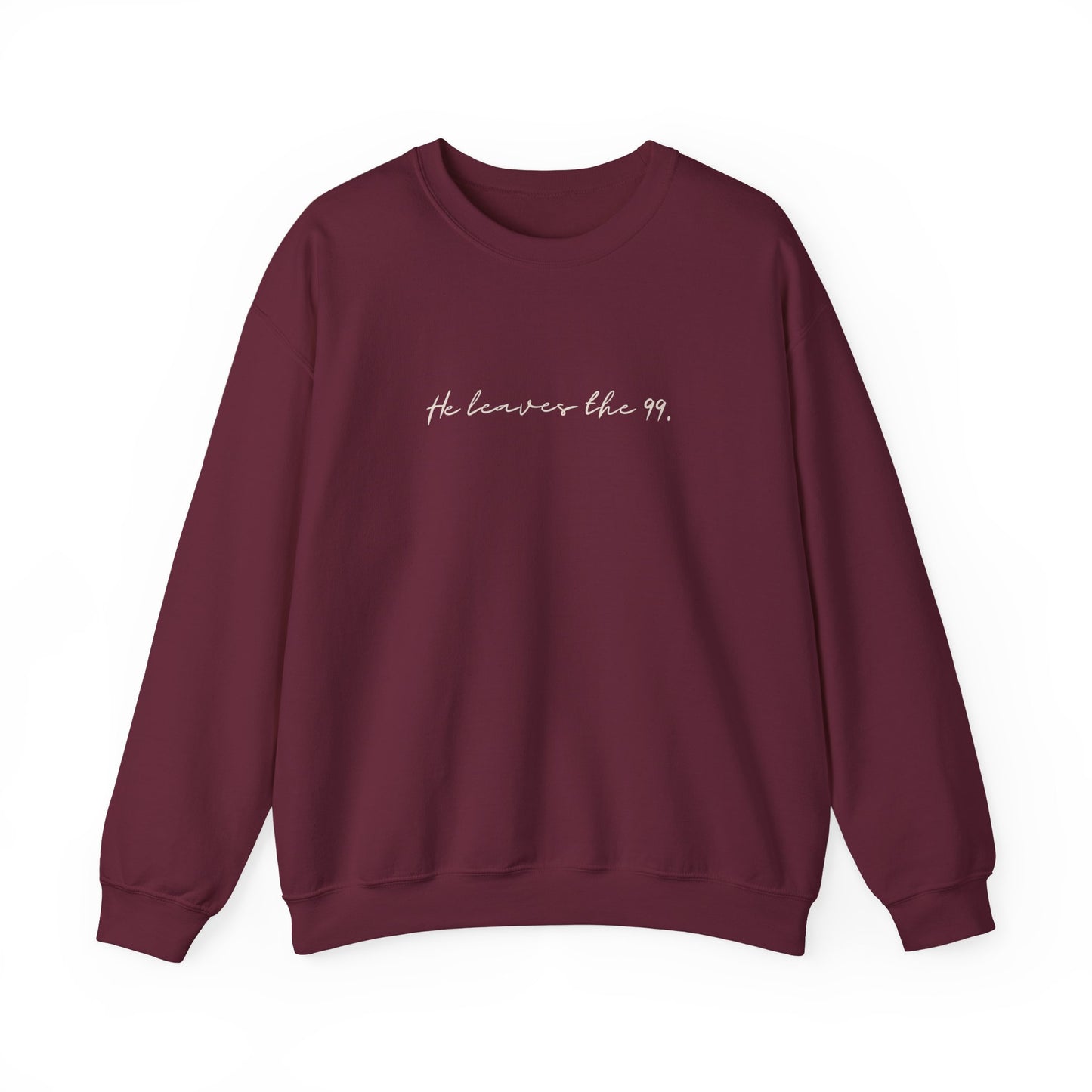 He Leaves the 99 (Unisex Heavy Blend™ Crewneck Sweatshirt)