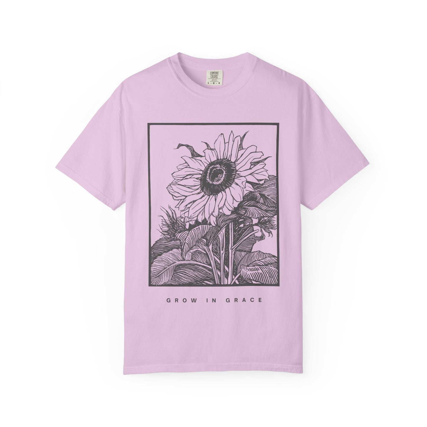 Grow in Grace (Unisex Garment-Dyed T-shirt)