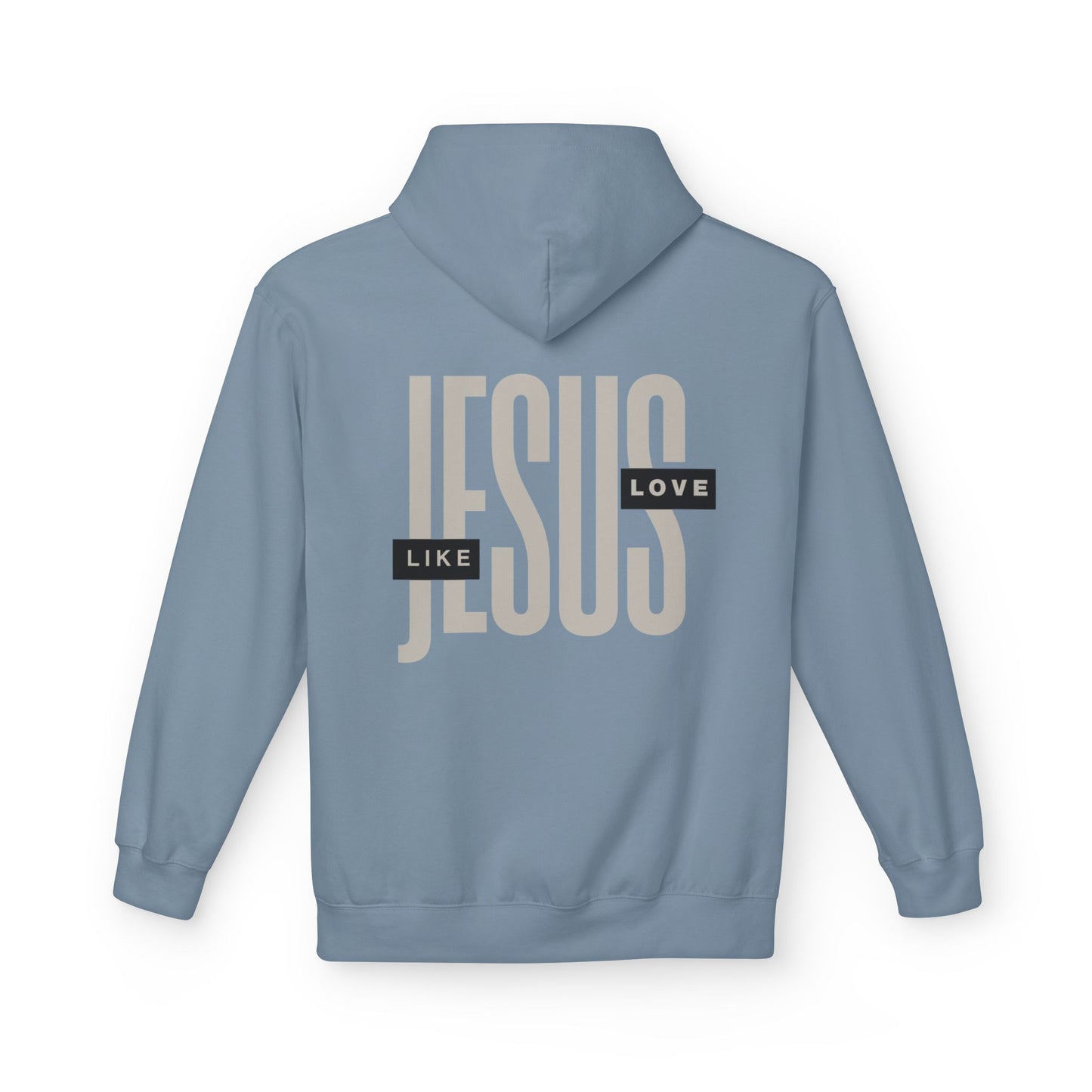 Jesus Love Hoodie — "Like" Graphic Faith Pullover