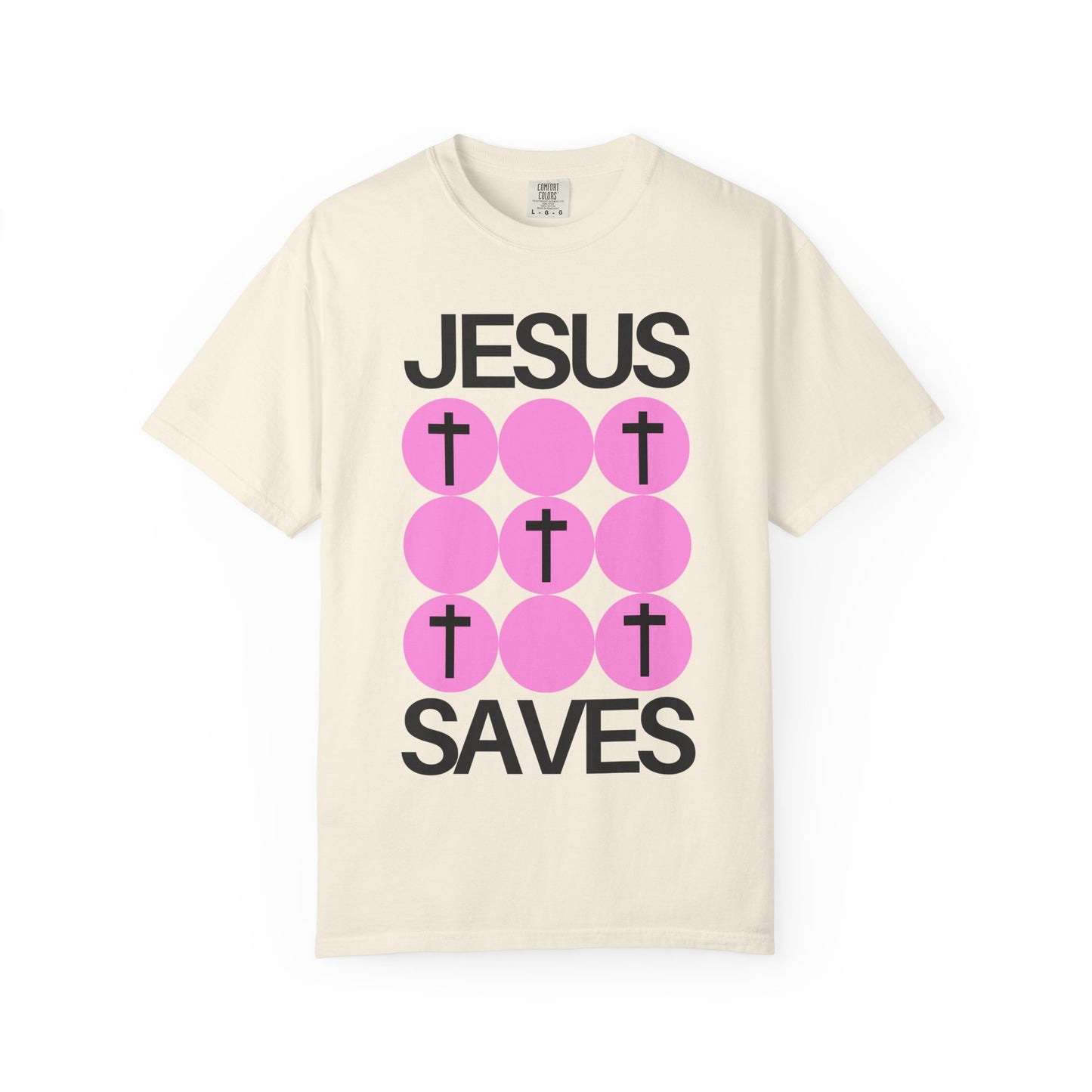 Jesus Saves (Unisex Garment-Dyed T-shirt)