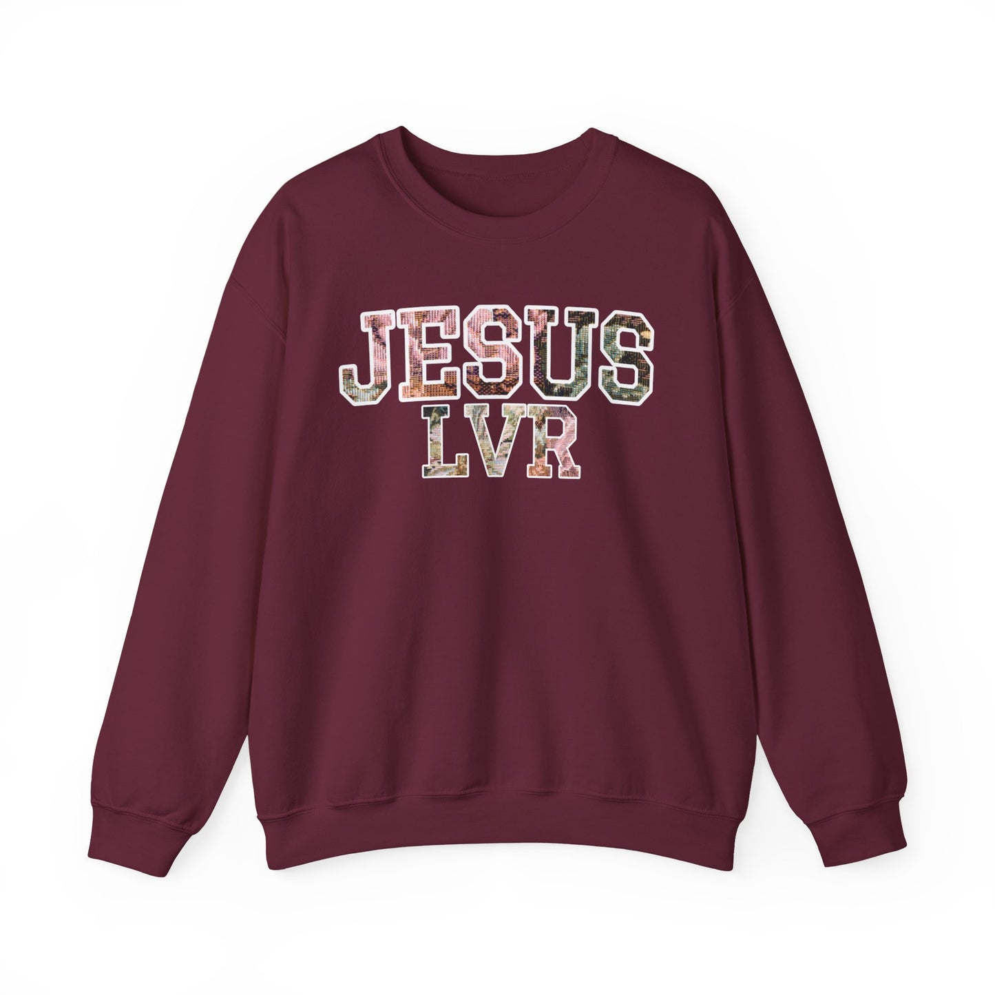 JESUS LVR (Unisex Heavy Blend™ Crewneck Sweatshirt)