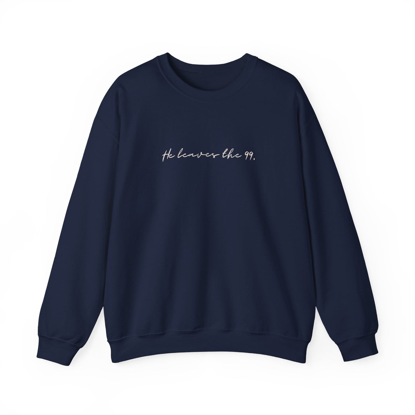 He Leaves the 99 (Unisex Heavy Blend™ Crewneck Sweatshirt)