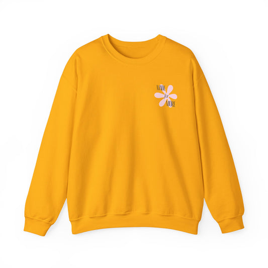 Crewneck Sweatshirt — "More" Floral Faith & Kindness Pullover