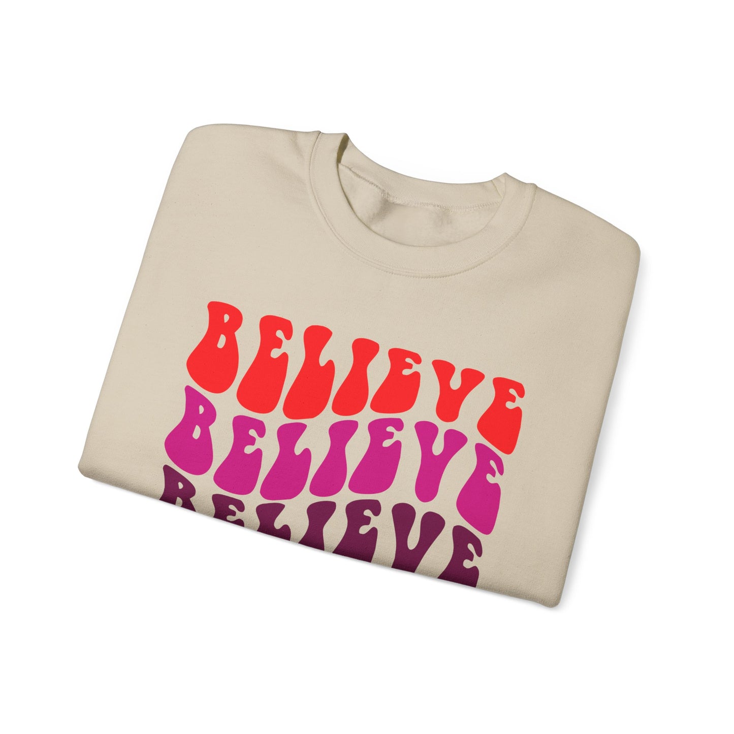 Believe (Unisex Heavy Blend™ Crewneck)