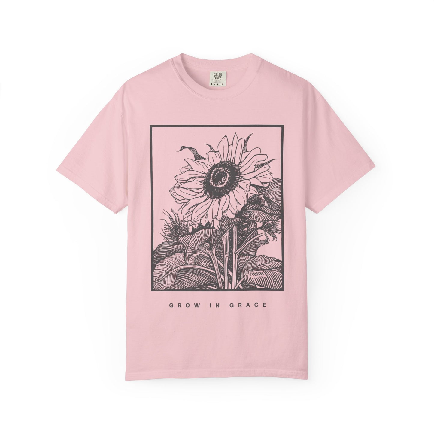 Grow in Grace (Unisex Garment-Dyed T-shirt)