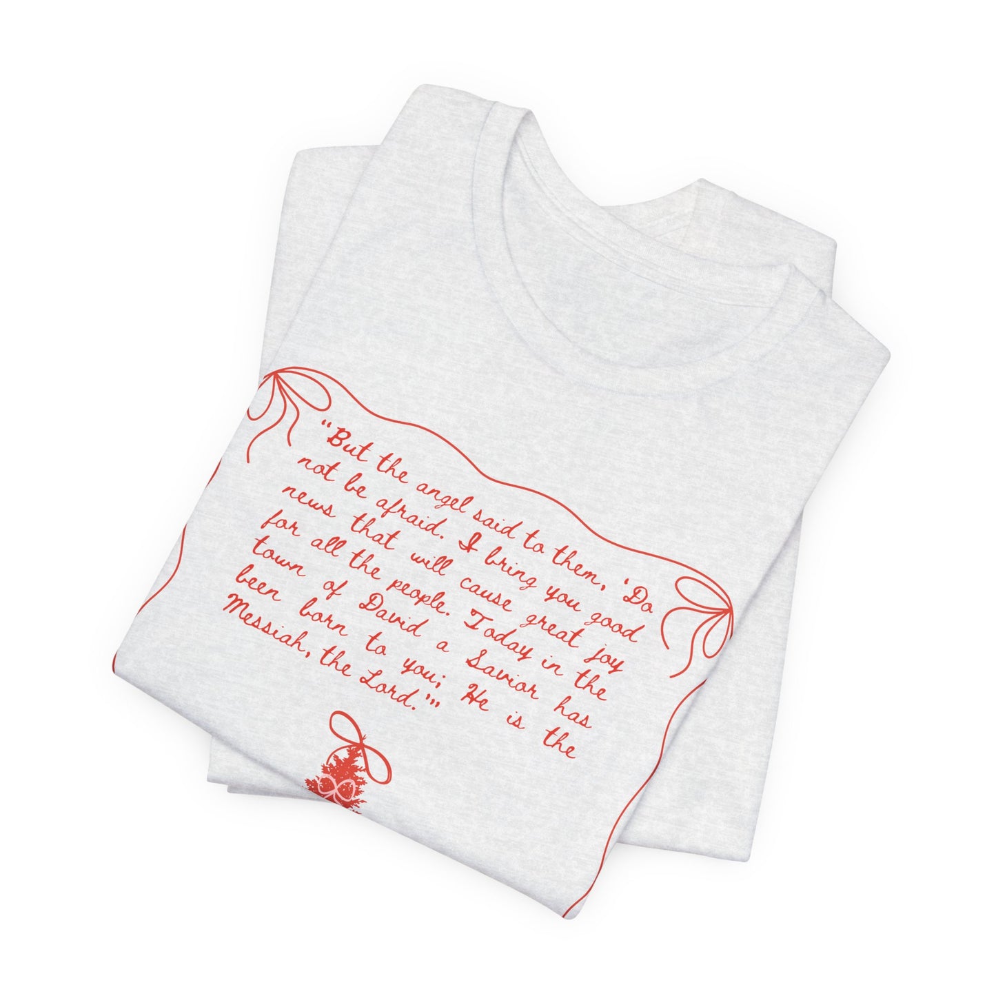 Scripture Christmas Tree (Unisex Tee)