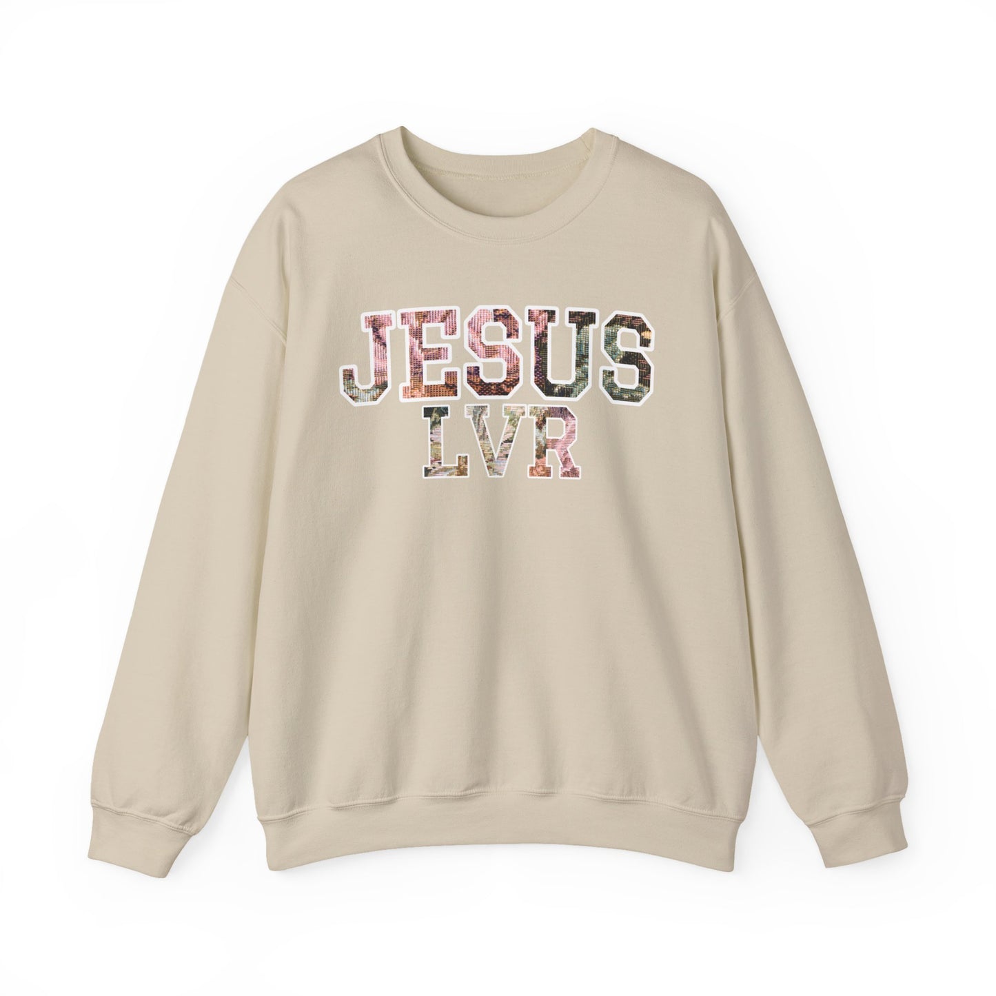 JESUS LVR (Unisex Heavy Blend™ Crewneck Sweatshirt)