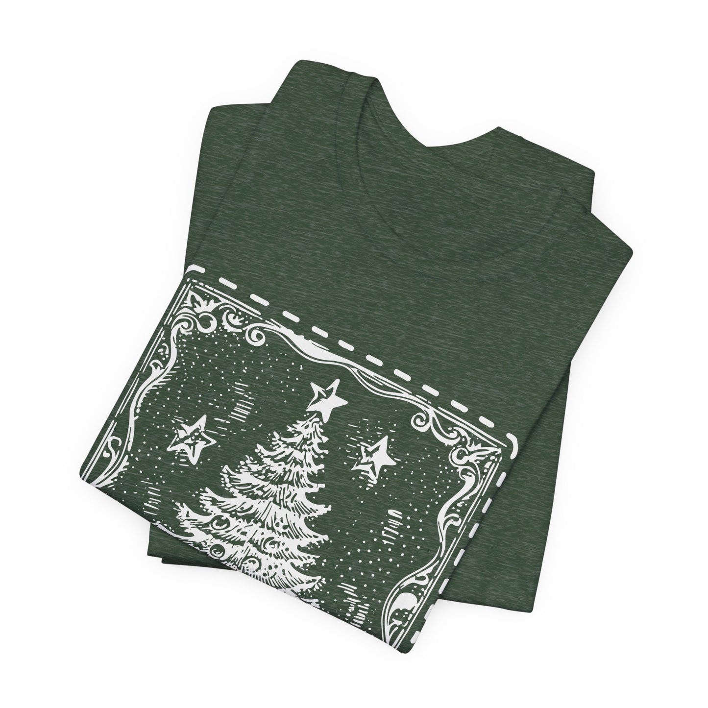 Evergreen Christmas Tree (Unisex Jersey Short Sleeve)