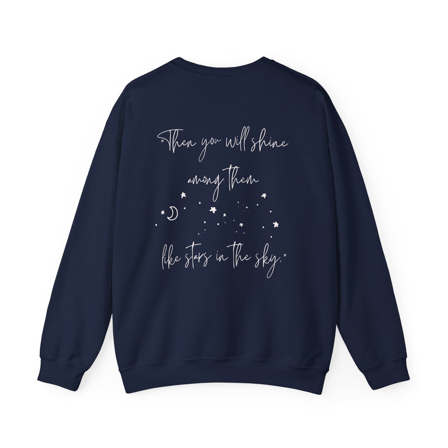 Shine like Stars (Unisex Heavy Blend™ Crewneck Sweatshirt)