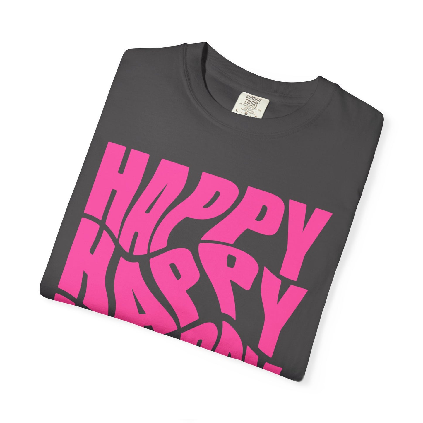 Happy Heart (Unisex Garment-Dyed T-shirt)