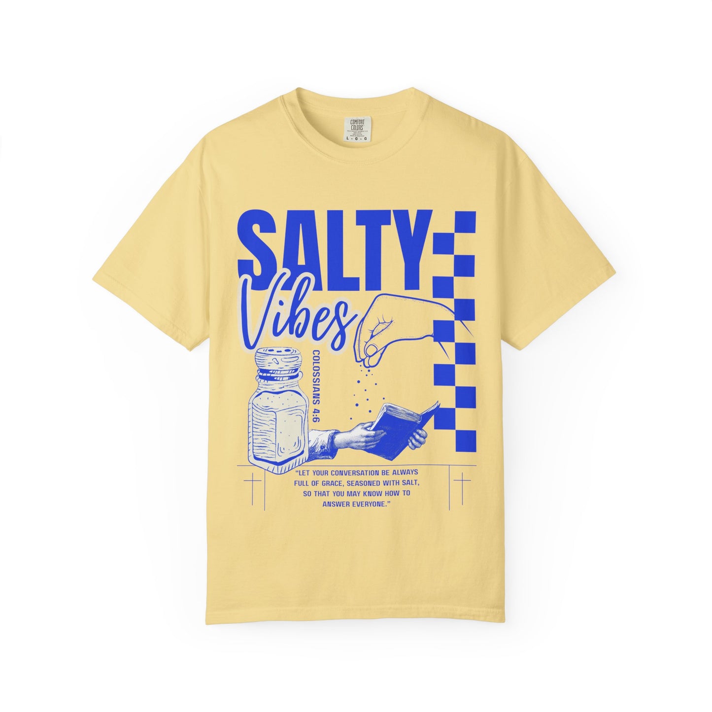 Salty Vibes (Unisex Garment-Dyed T-shirt)