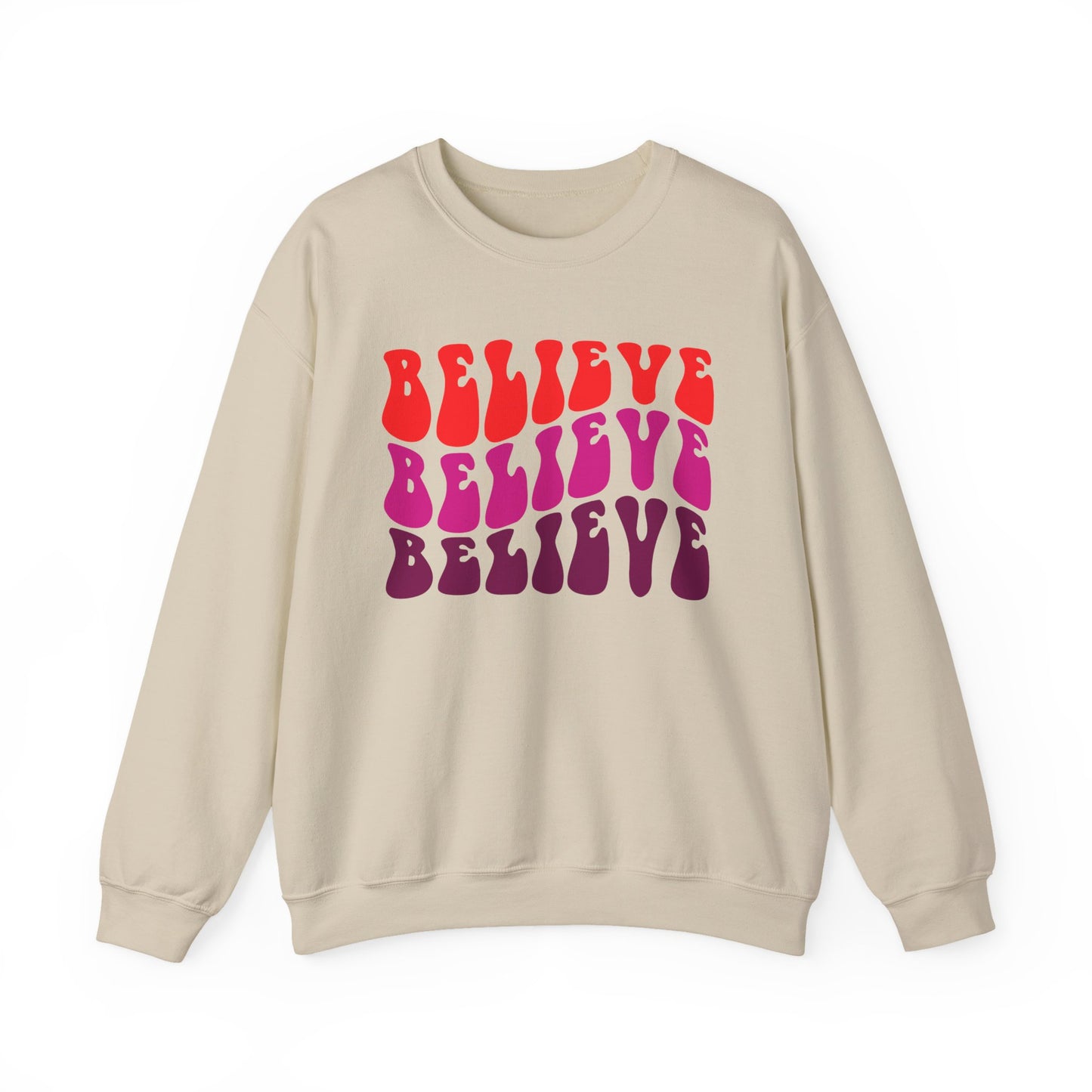 Believe (Unisex Heavy Blend™ Crewneck)