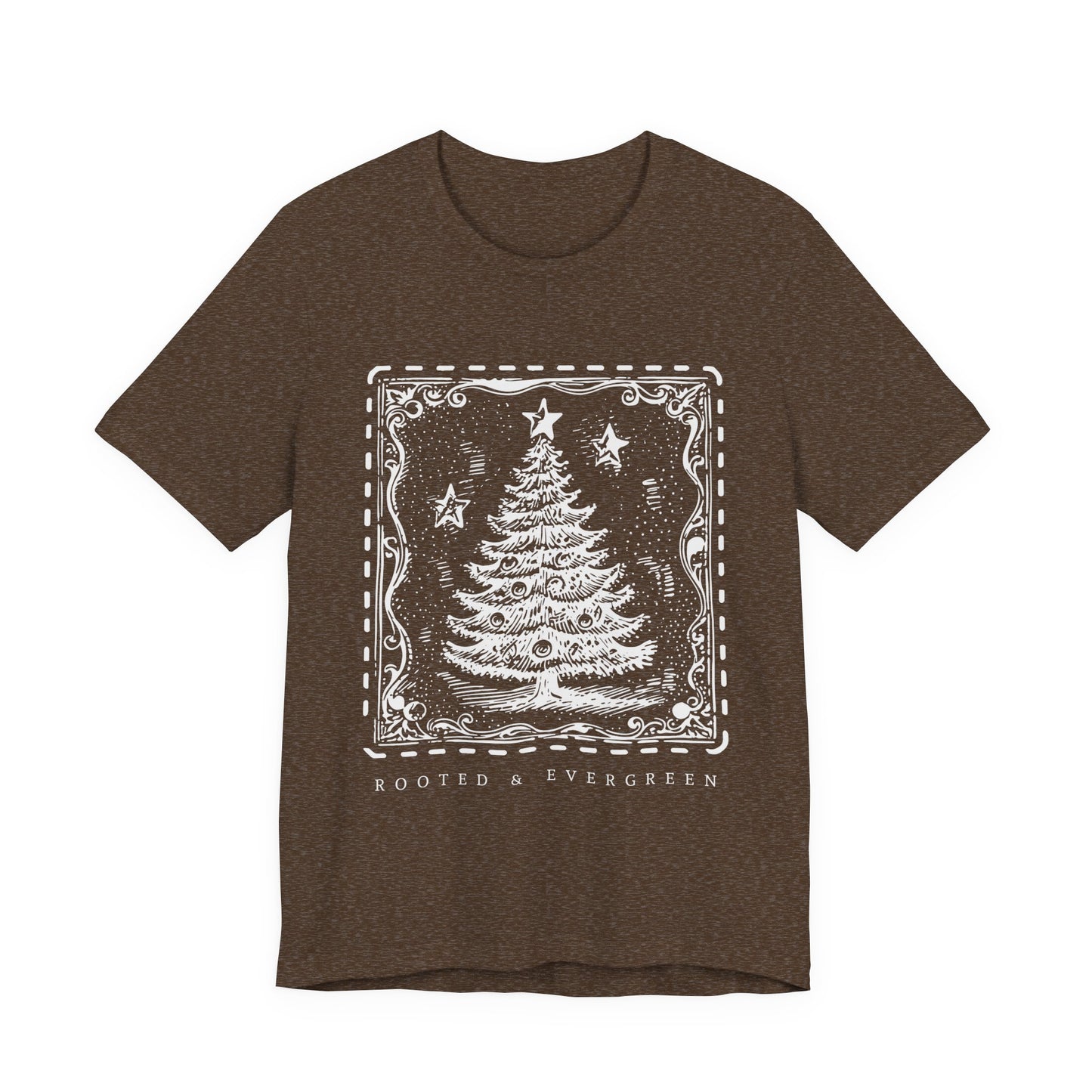 Evergreen Christmas Tree (Unisex Jersey Short Sleeve)
