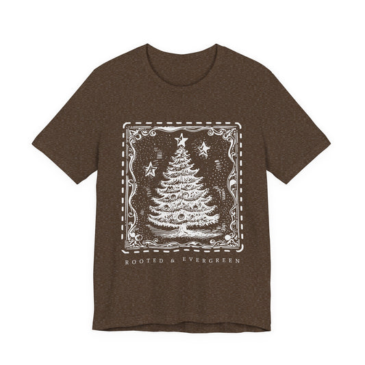 Evergreen Christmas Tree (Unisex Jersey Short Sleeve)