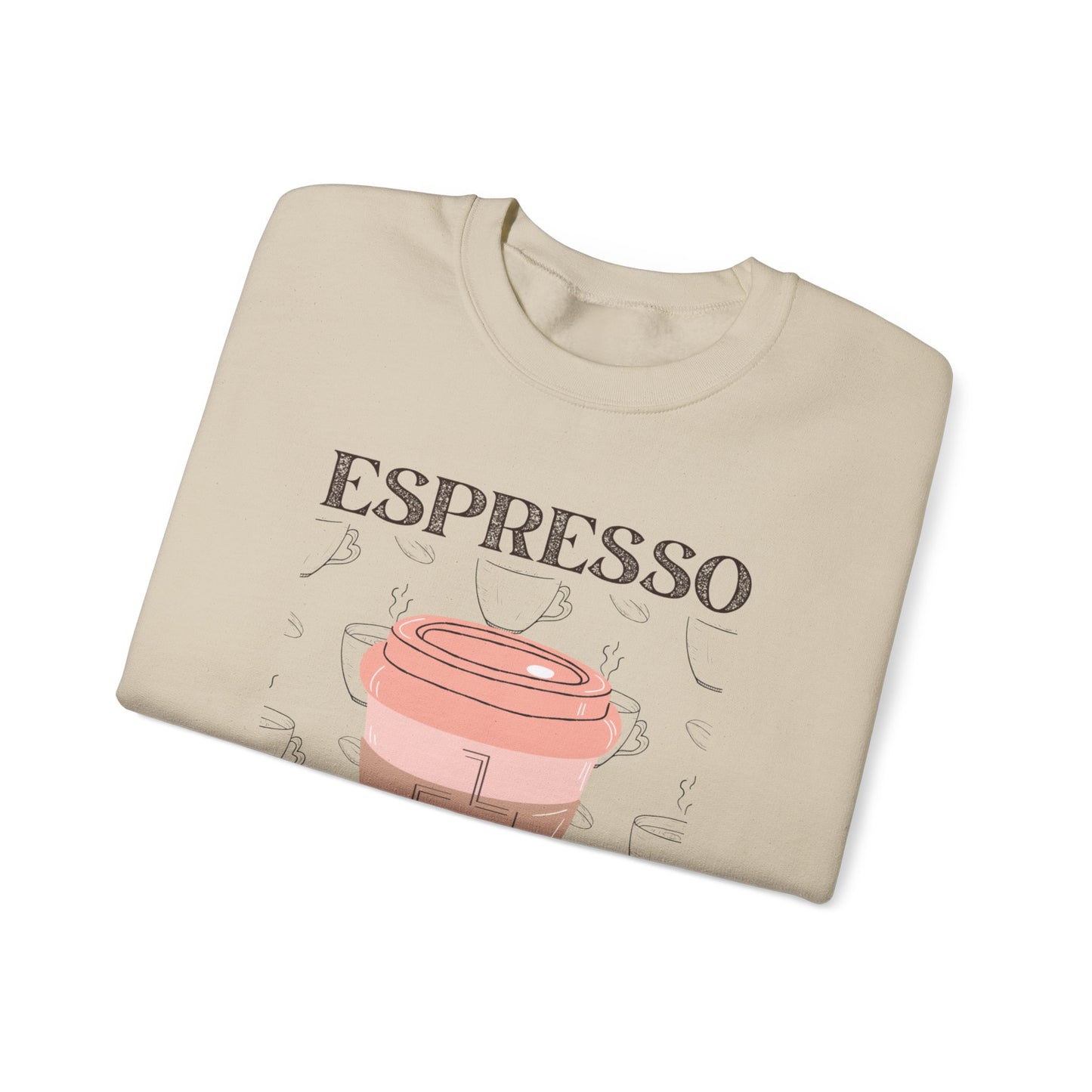 Espresso Your Faith (Unisex Heavy Blend™ Crewneck Sweatshirt)