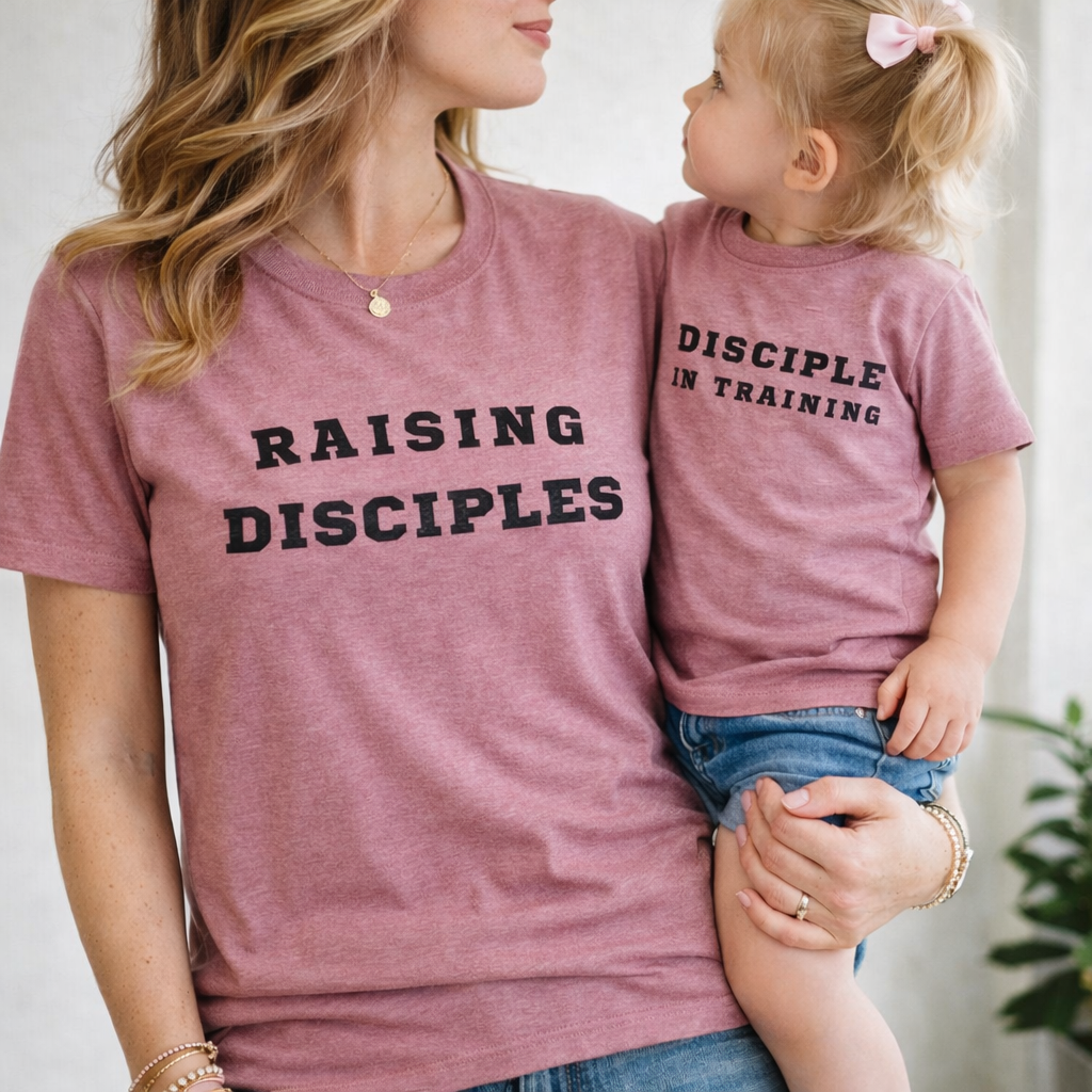 Toddler Tee - "Disciple in Training" Christian Kids Shirt