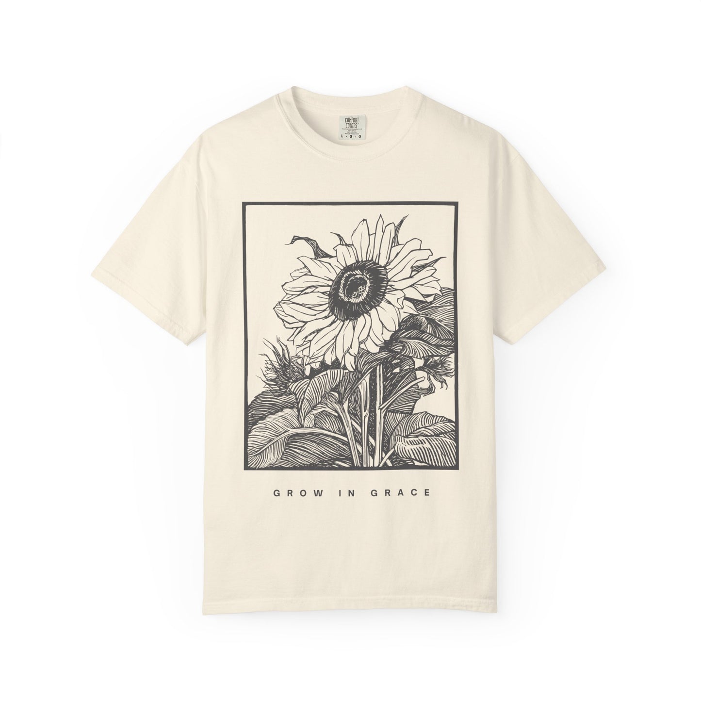 Grow in Grace (Unisex Garment-Dyed T-shirt)