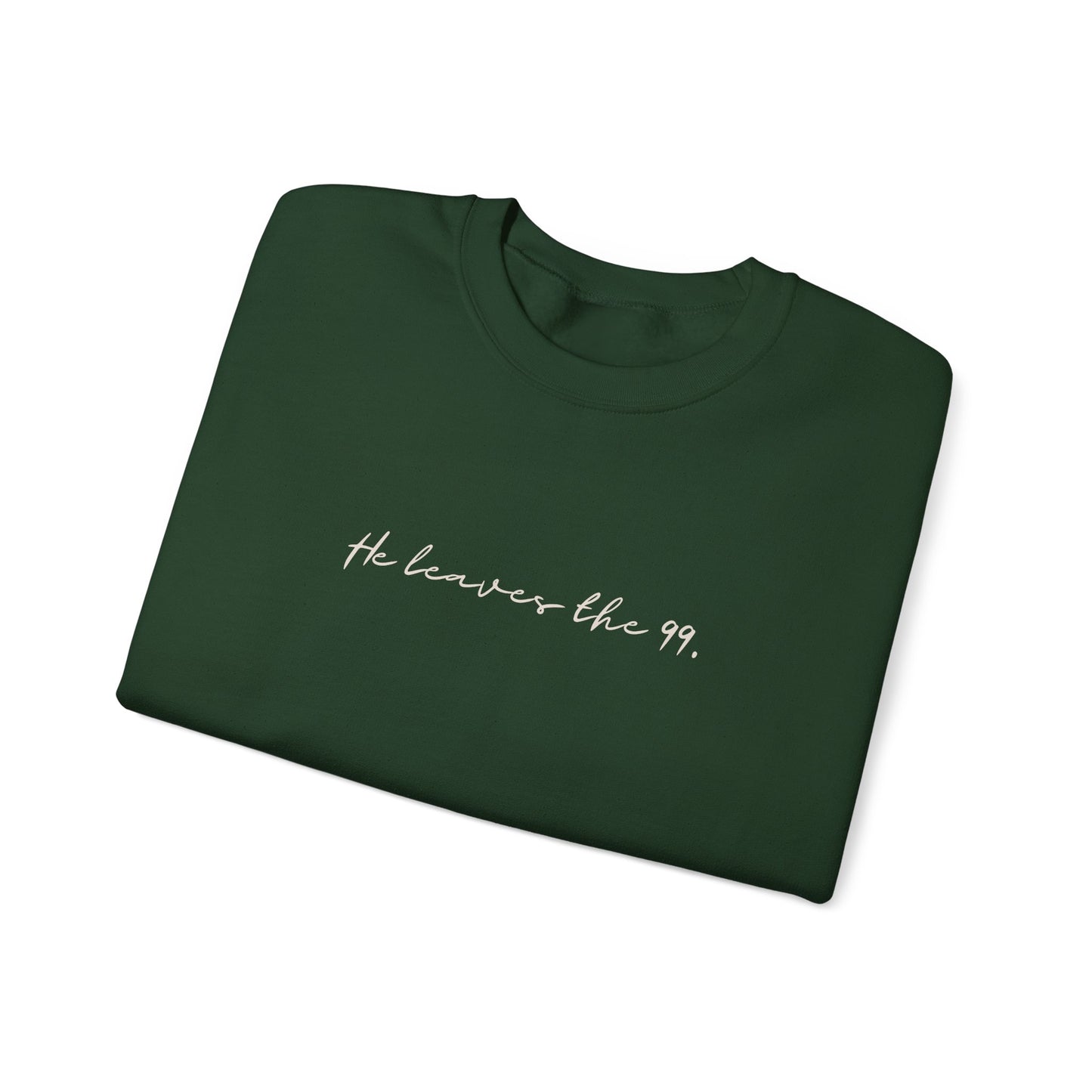 He Leaves the 99 (Unisex Heavy Blend™ Crewneck Sweatshirt)