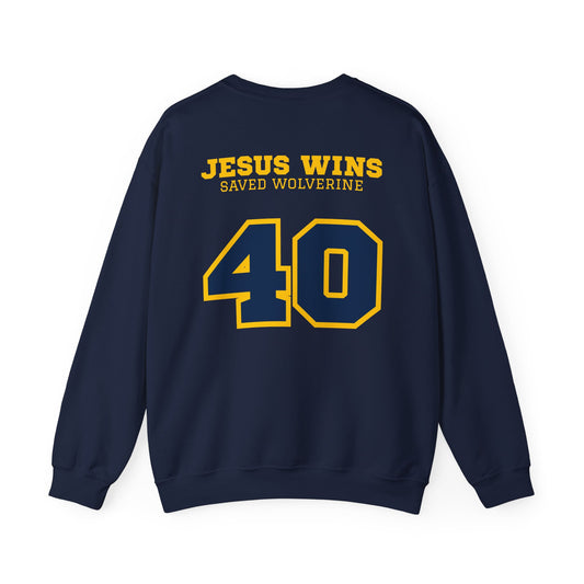 Michigan (Unisex Heavy Blend™ Crewneck Sweatshirt)