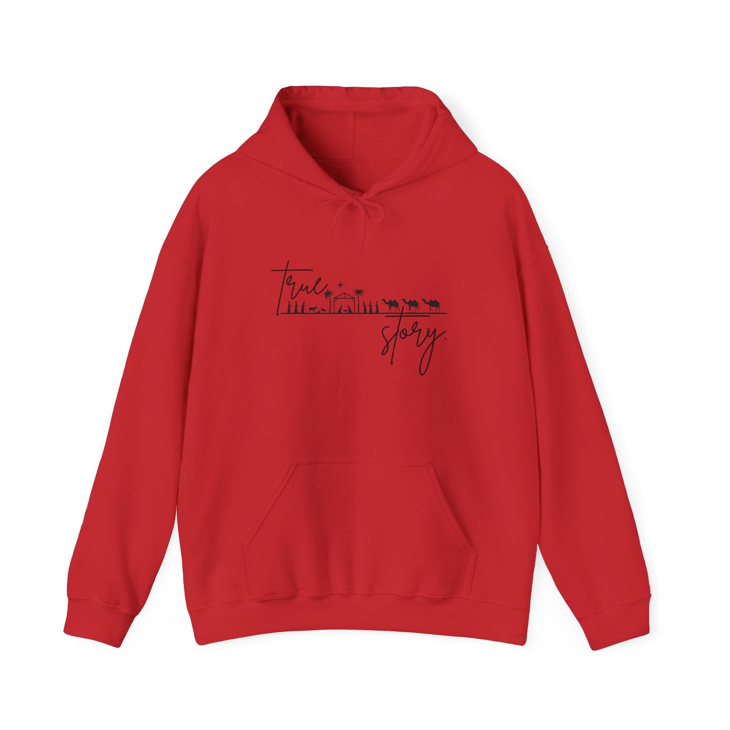 "True Story" (Heavy Blend Unisex Hoodie)