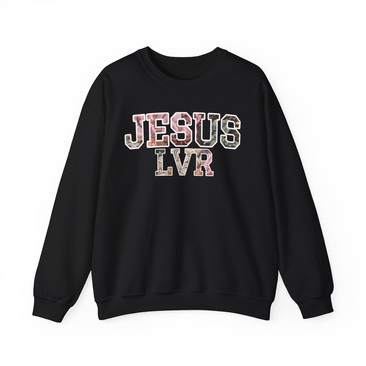 JESUS LVR (Unisex Heavy Blend™ Crewneck Sweatshirt)