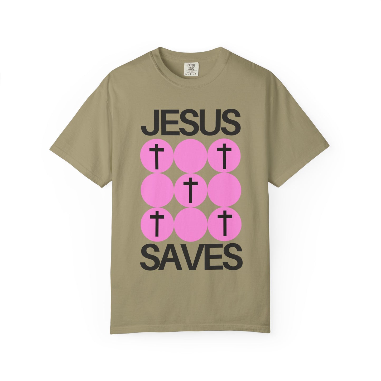 Jesus Saves (Unisex Garment-Dyed T-shirt)