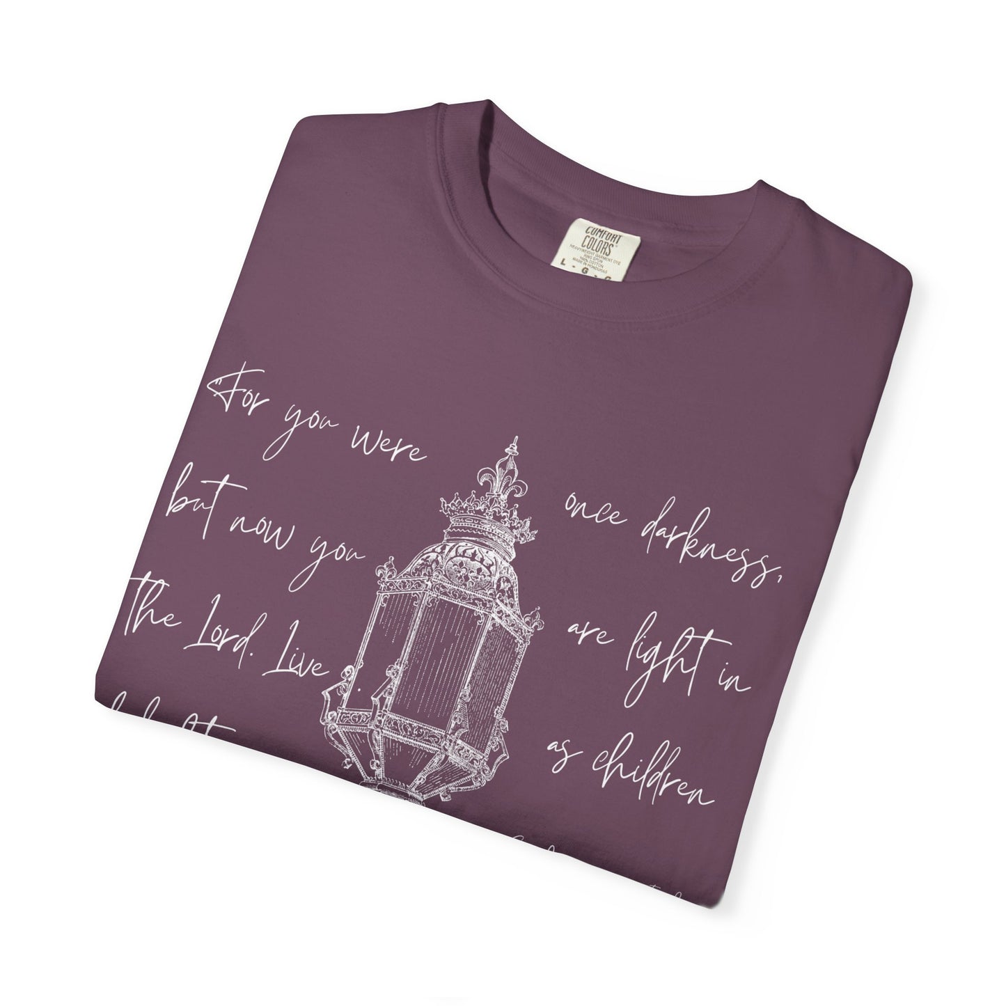Light in the Lord (Unisex Garment-Dyed T-shirt)