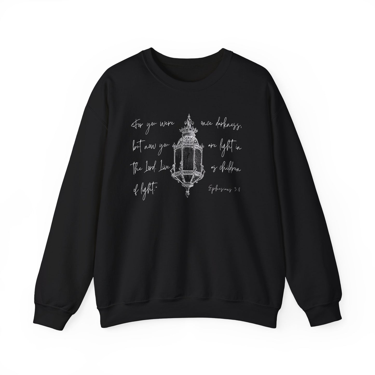 Light in the Lord (Unisex Heavy Blend™ Crewneck Sweatshirt)